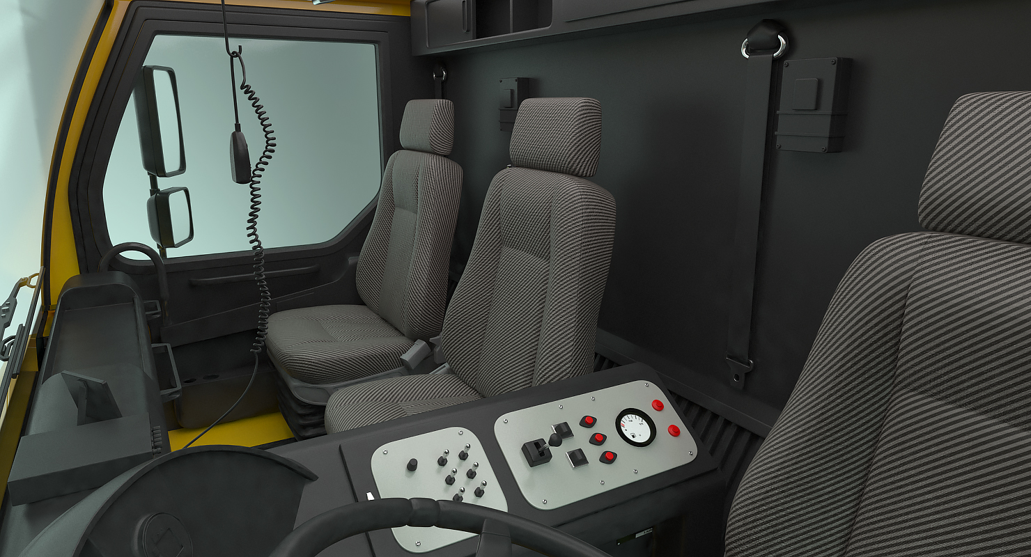 3D Liebherr LTM 1450 Mobile Crane Rigged for Maya