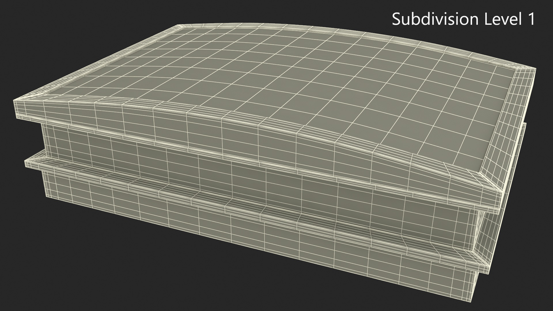 3D Flat Rooftop Skylight