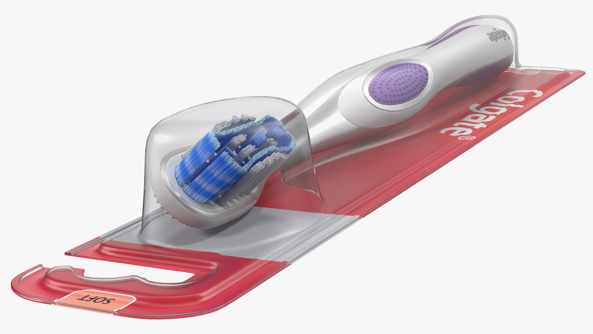 3D Colgate 360 Optic Toothbrush Blister Packaging