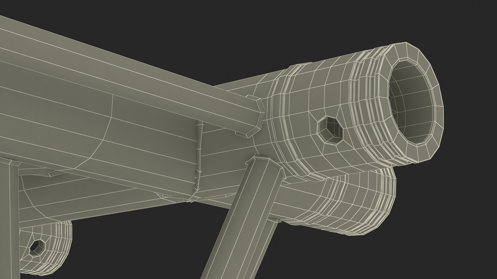 3D Corner Truss Modular Triangular