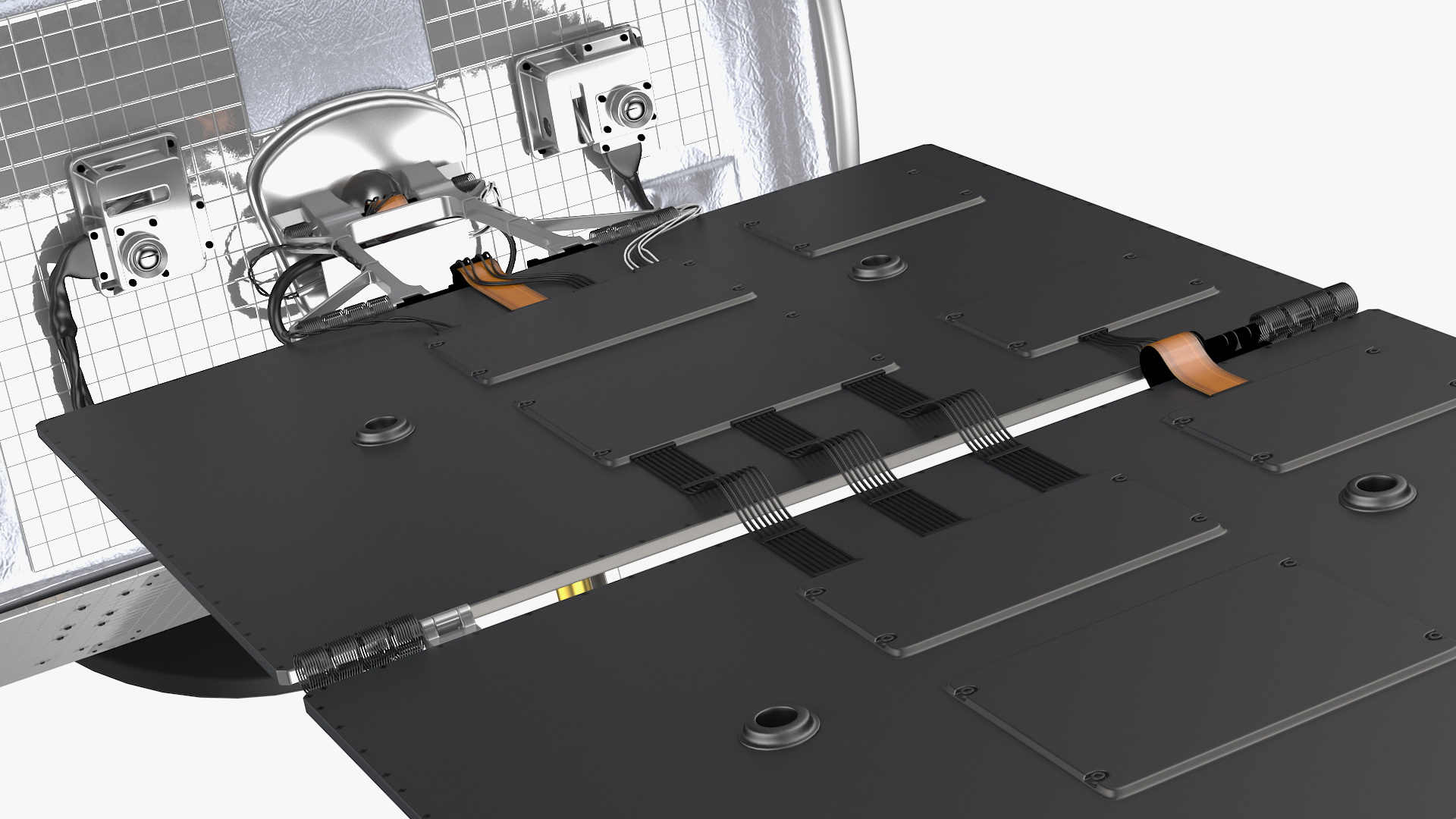 3D model TESS Space Telescope