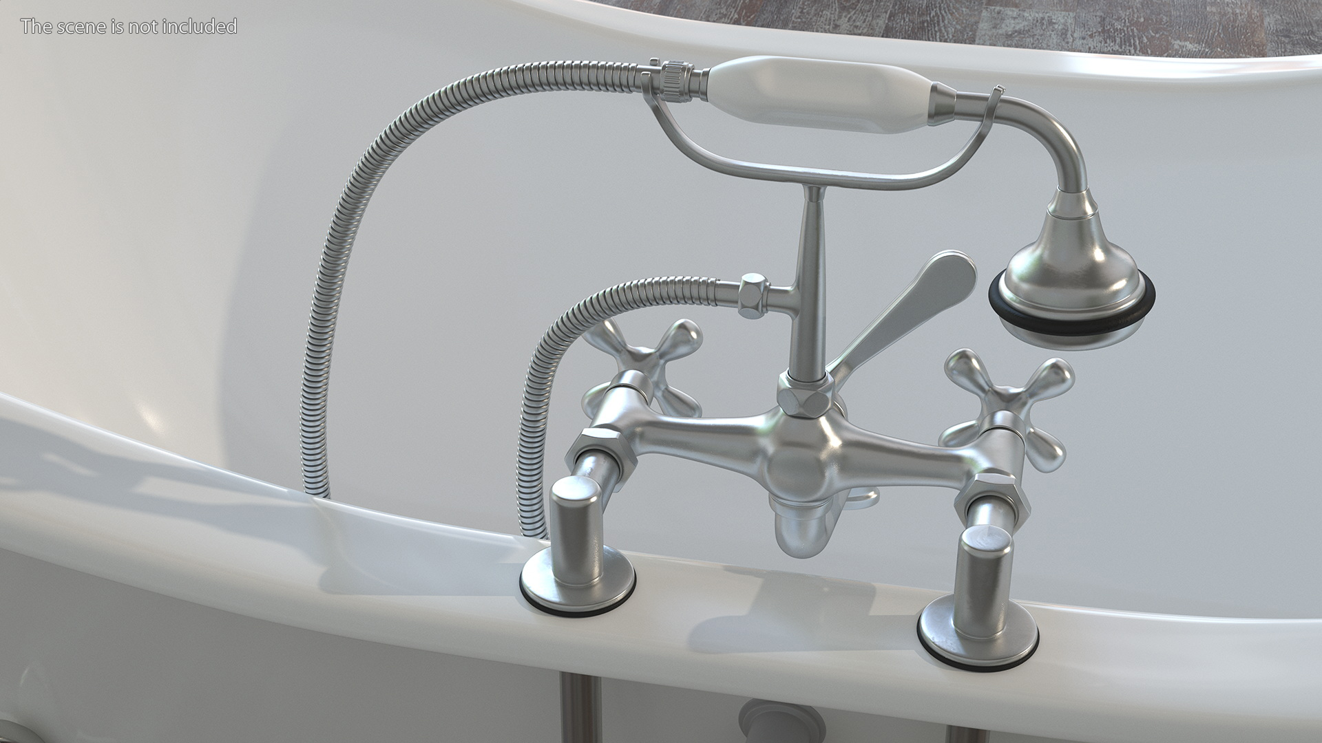 3D model Classic Bath Shower Mixer
