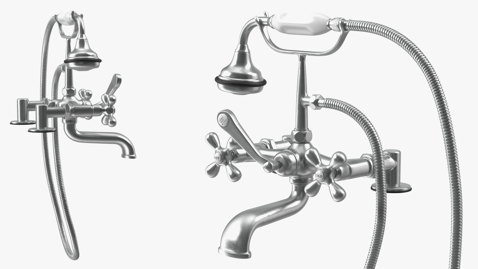 3D model Classic Bath Shower Mixer
