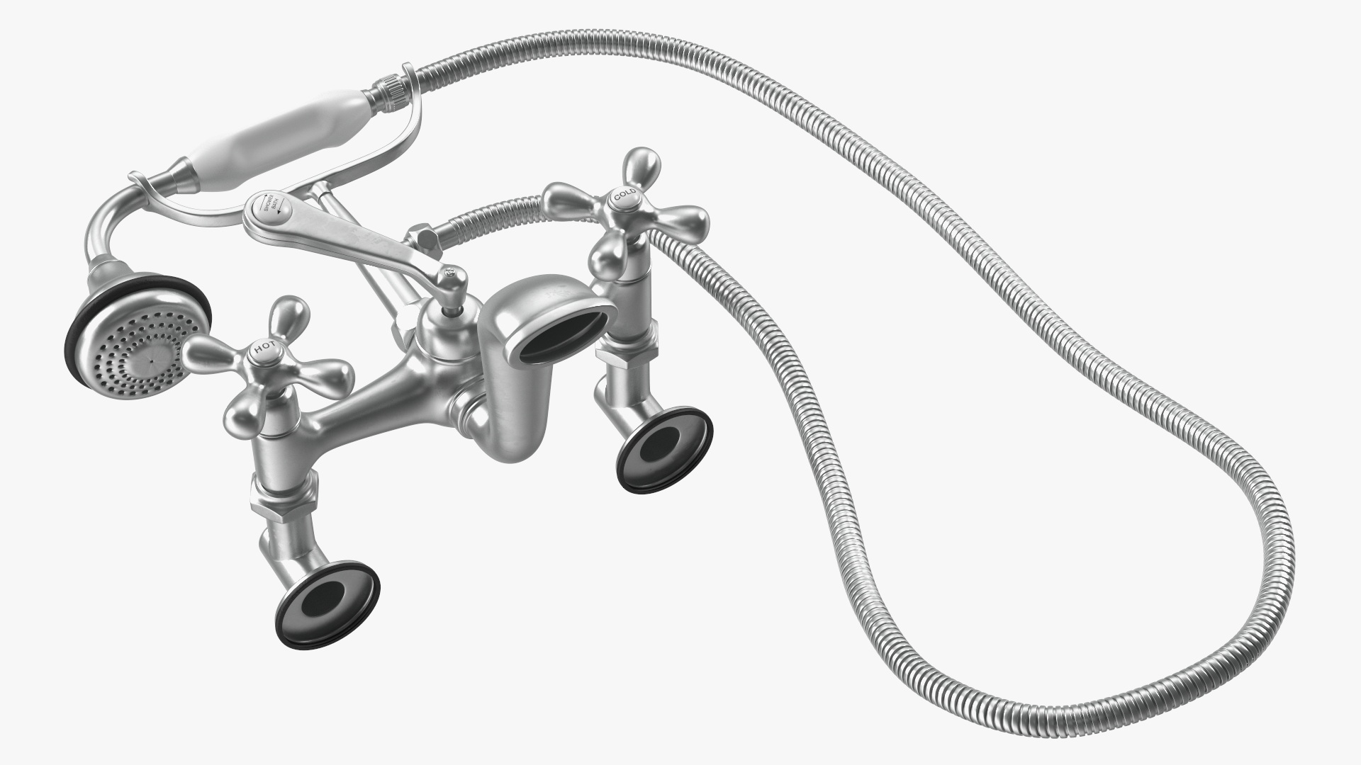 3D model Classic Bath Shower Mixer