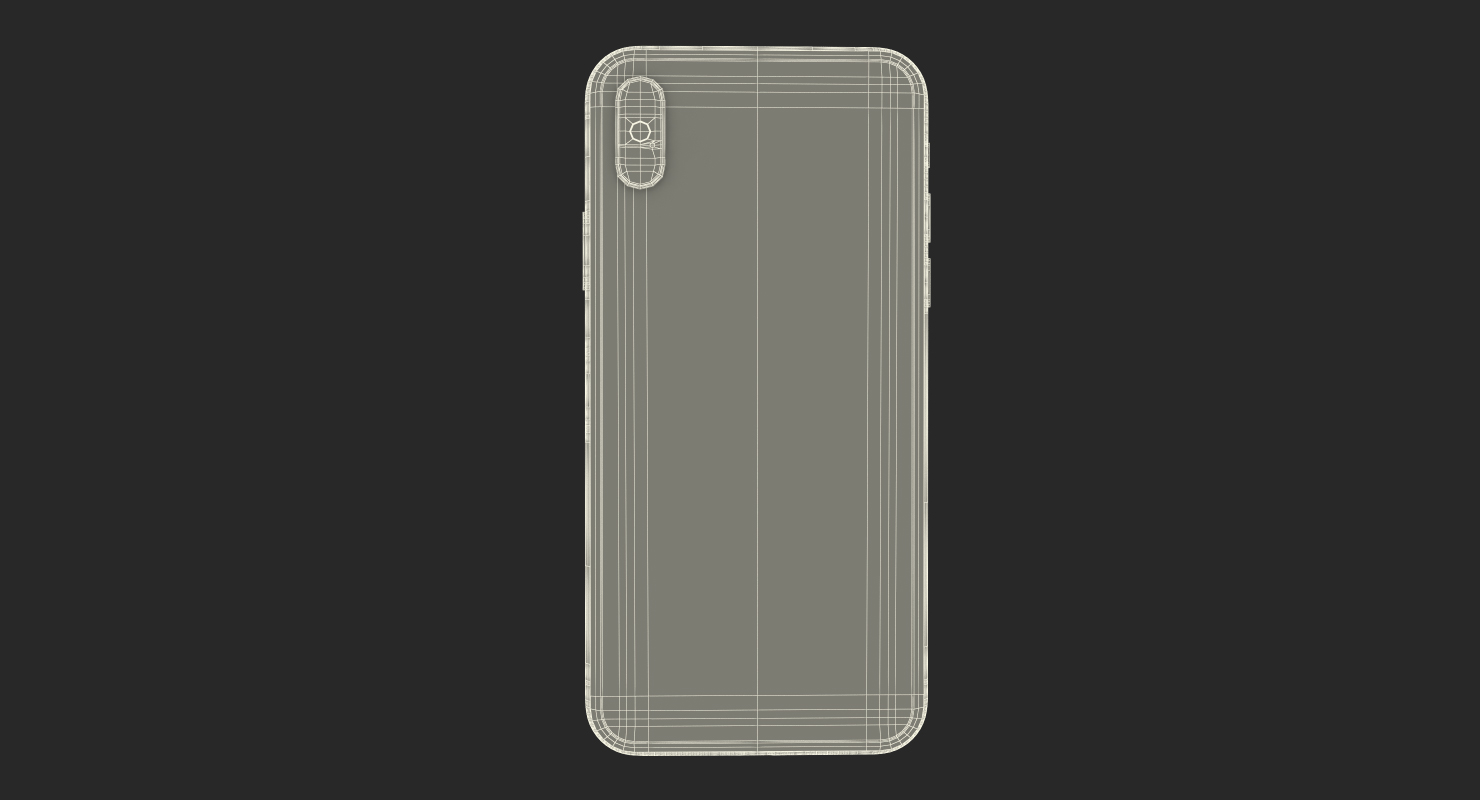 Apple iPhone XS Max Gold 3D model