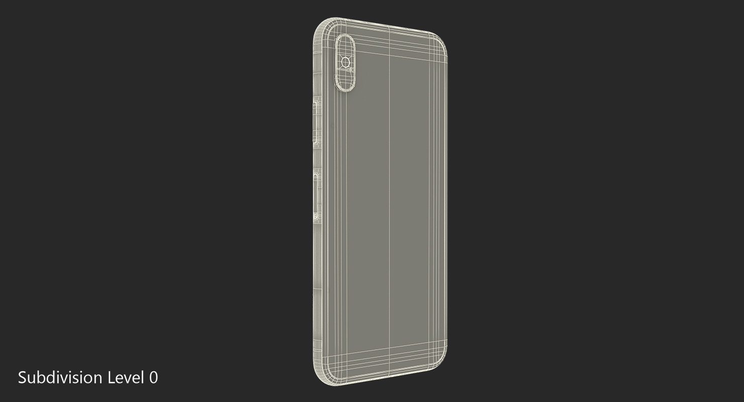 Apple iPhone XS Max Gold 3D model