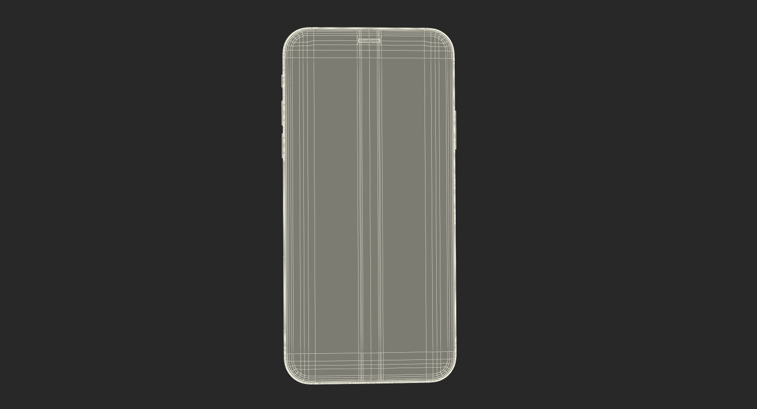 Apple iPhone XS Max Gold 3D model