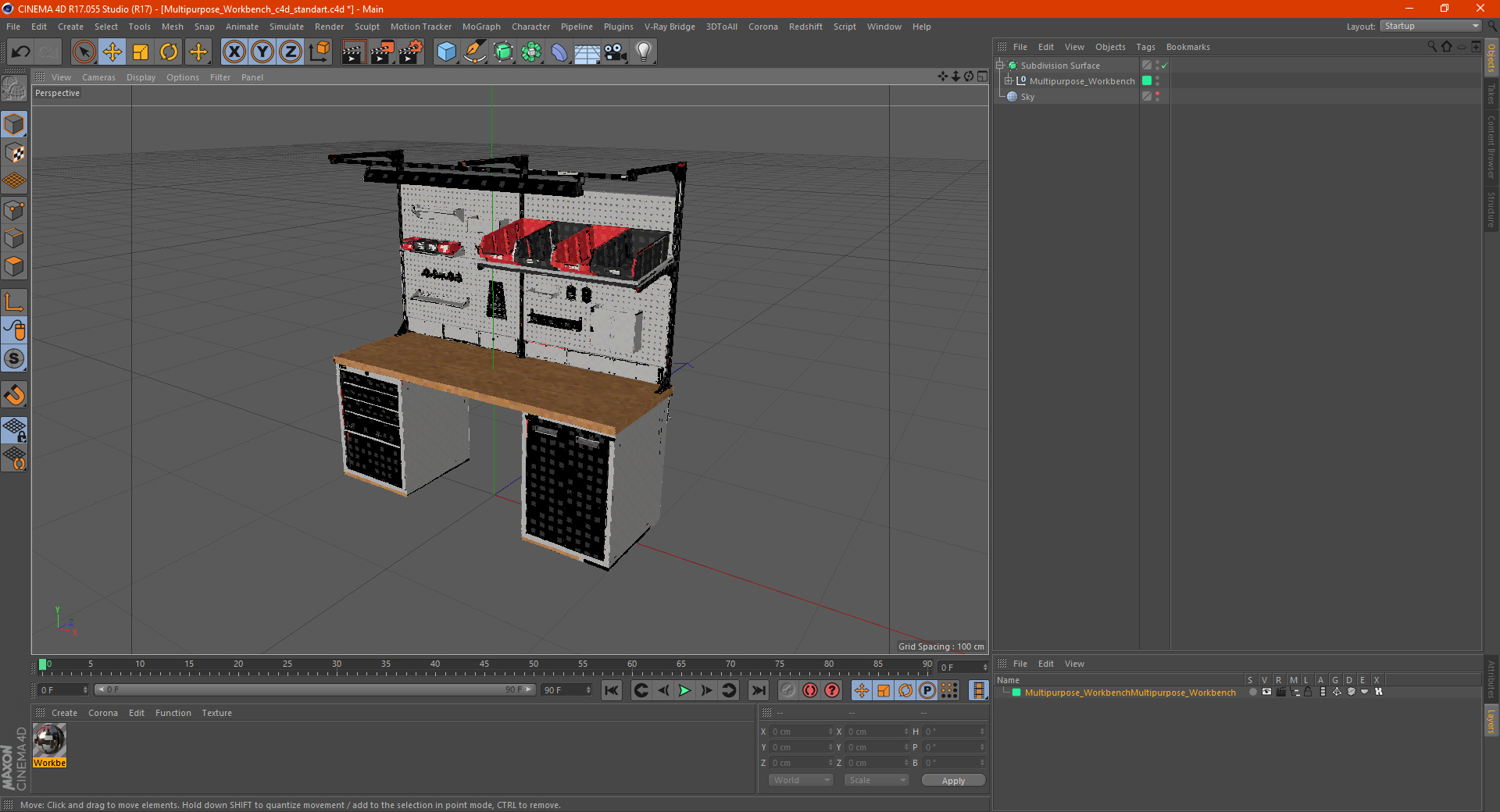 Multipurpose Workbench 3D