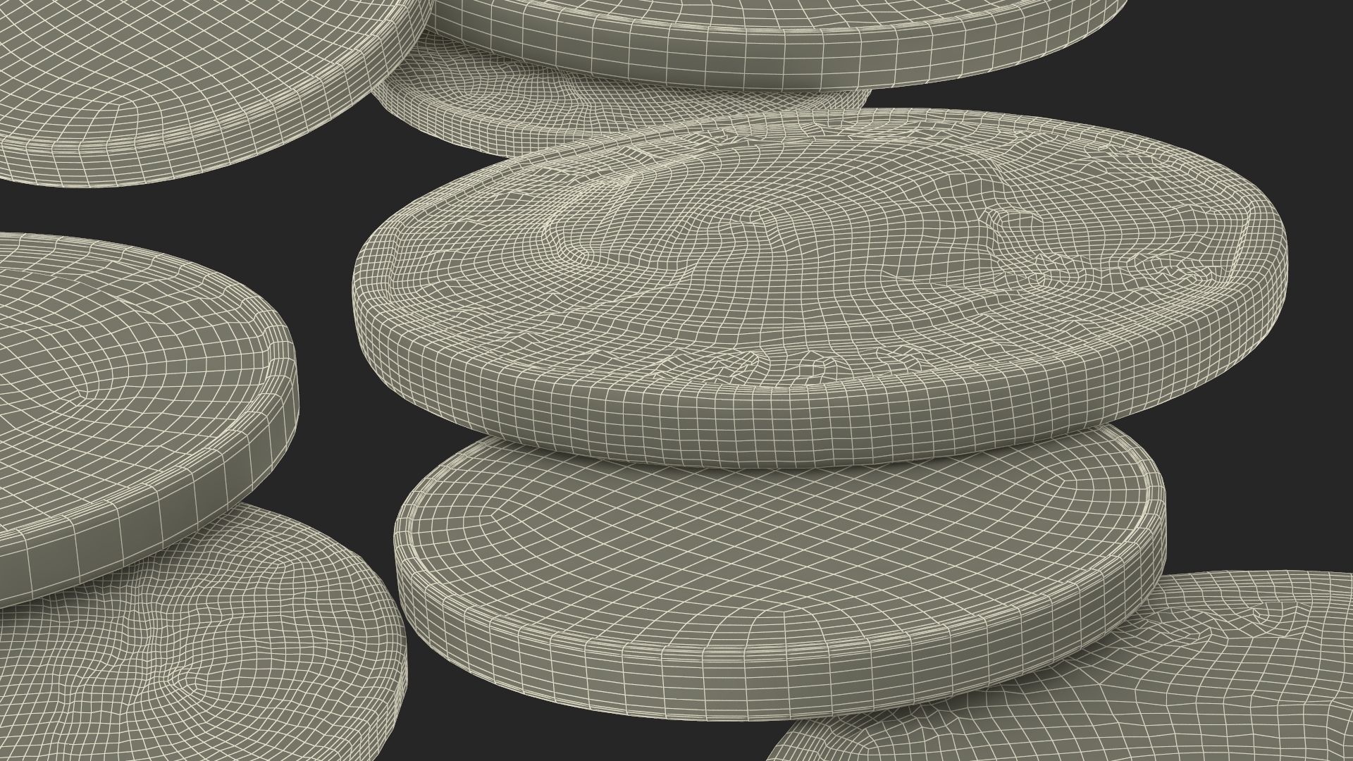 Inflation Arrow Graph with Coins 3D