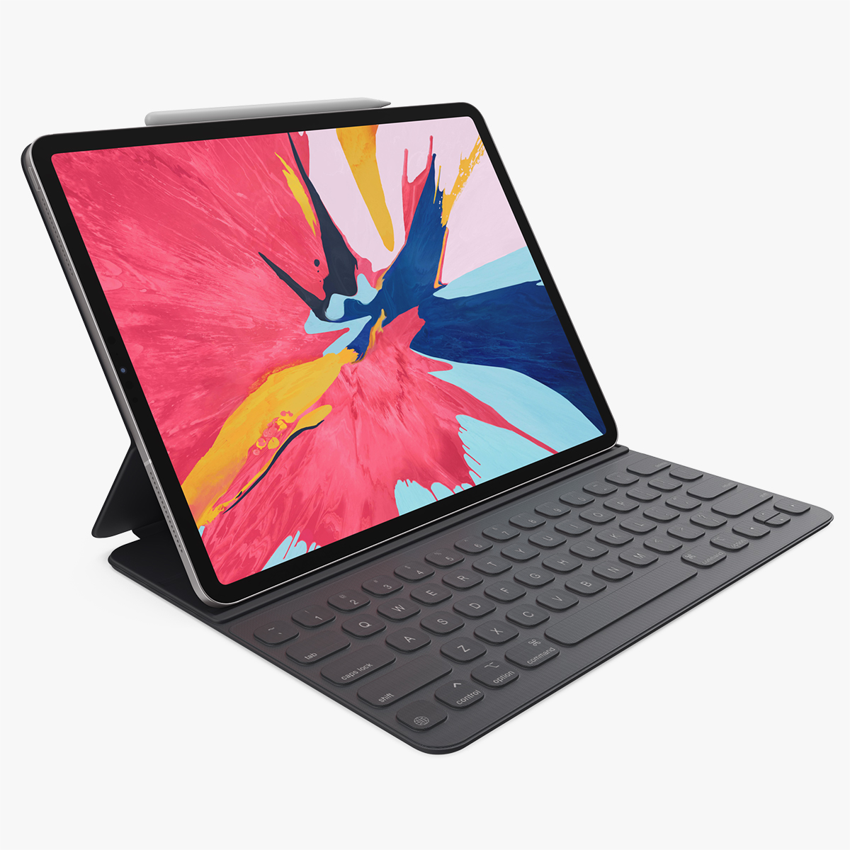 Apple iPad Pro 2019 with Smart Keyboard, view 3