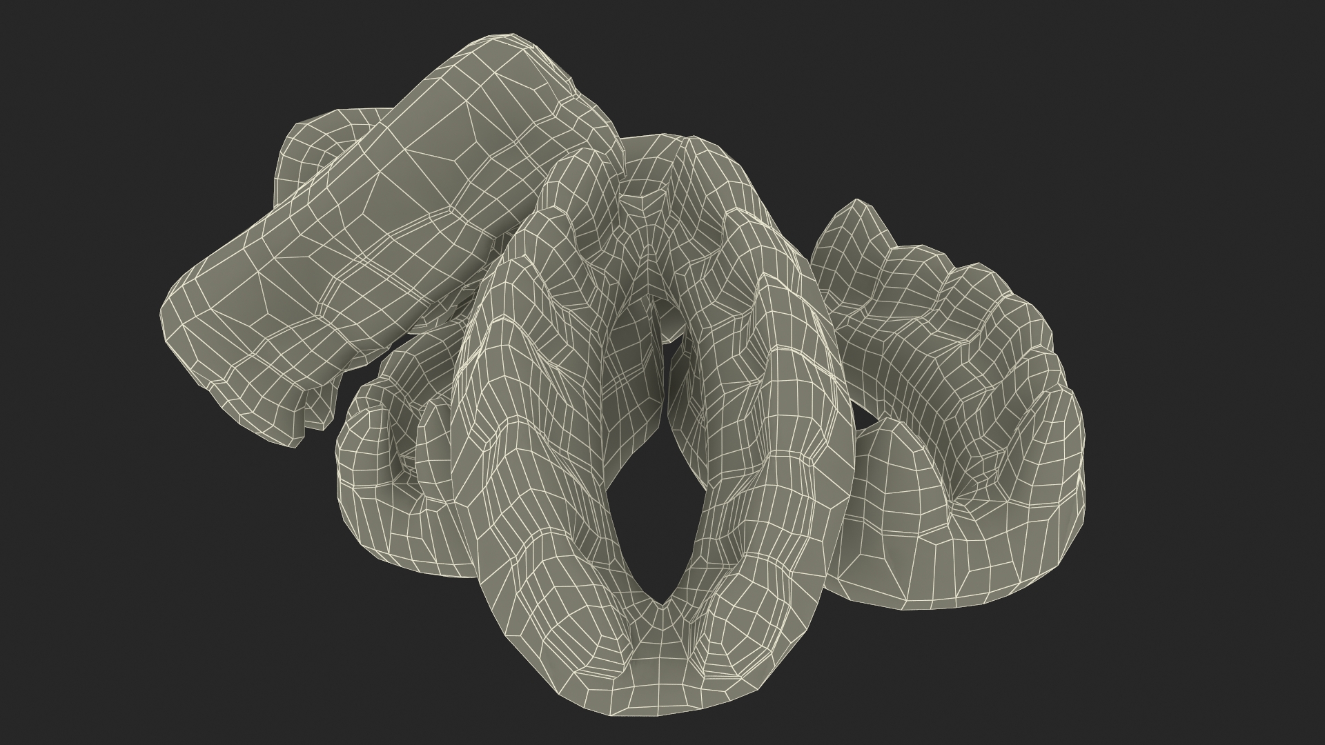 Double Teeth Gummy Candies Batch 3D