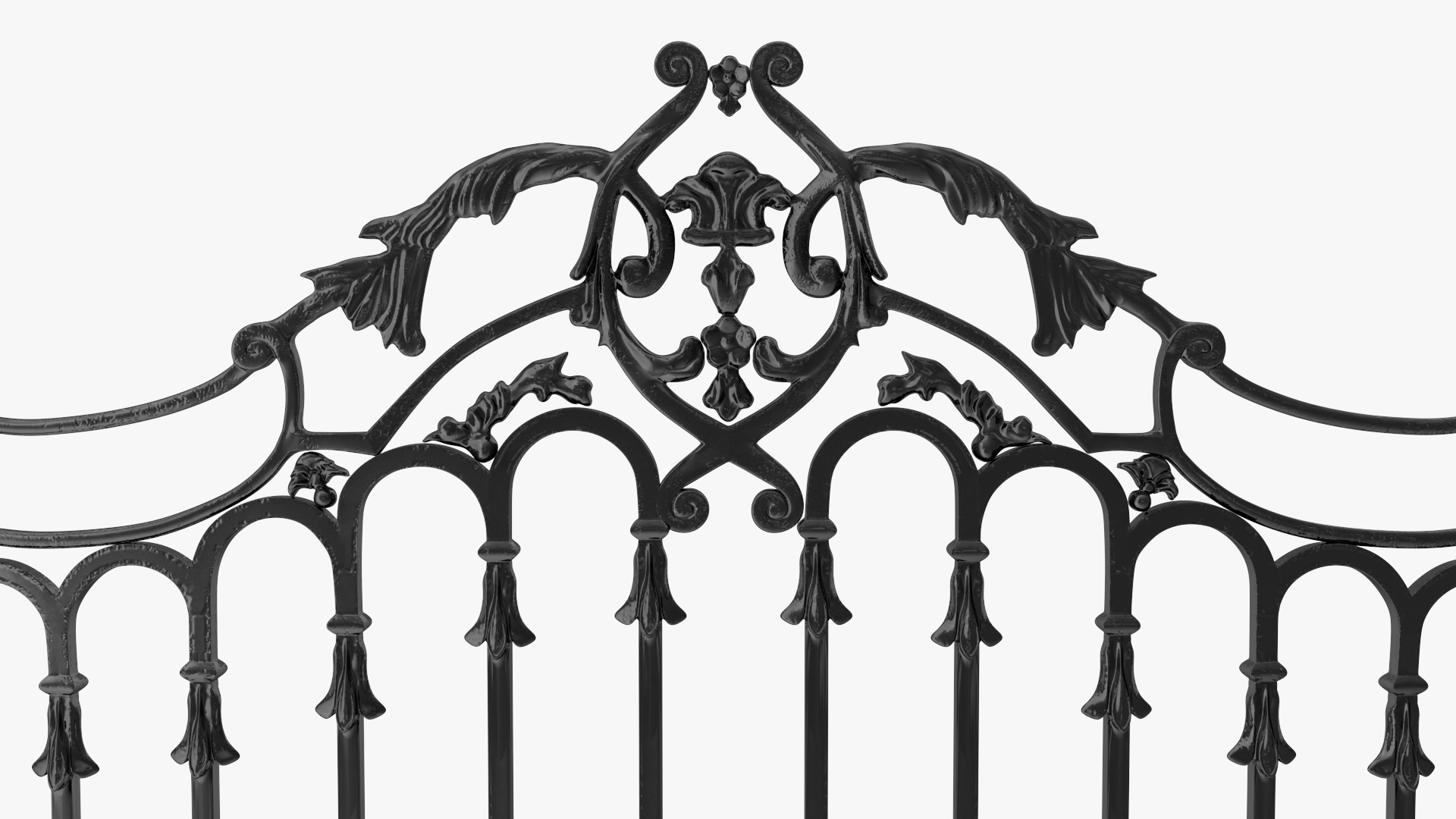 3D model Fence of Manneken Pis Fountain