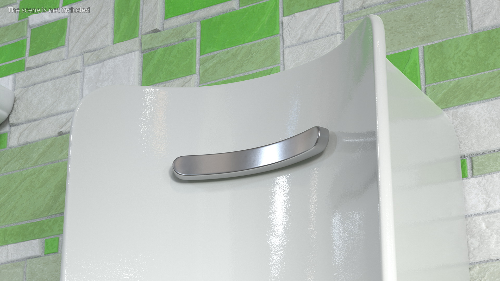 3D model American Standard Greenbrook Rear Spud Urinal