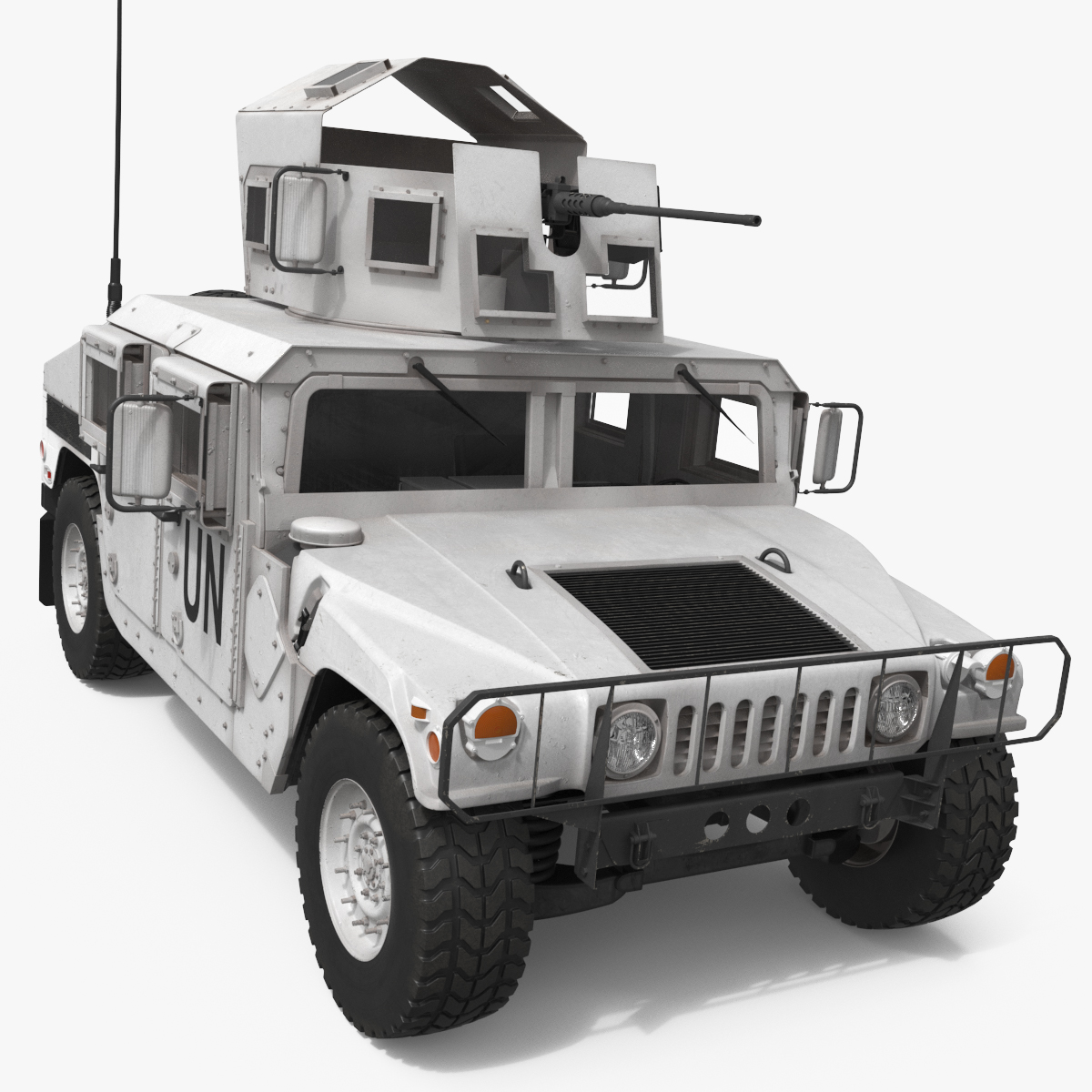 Humvee UN Machine Gun Vehicle