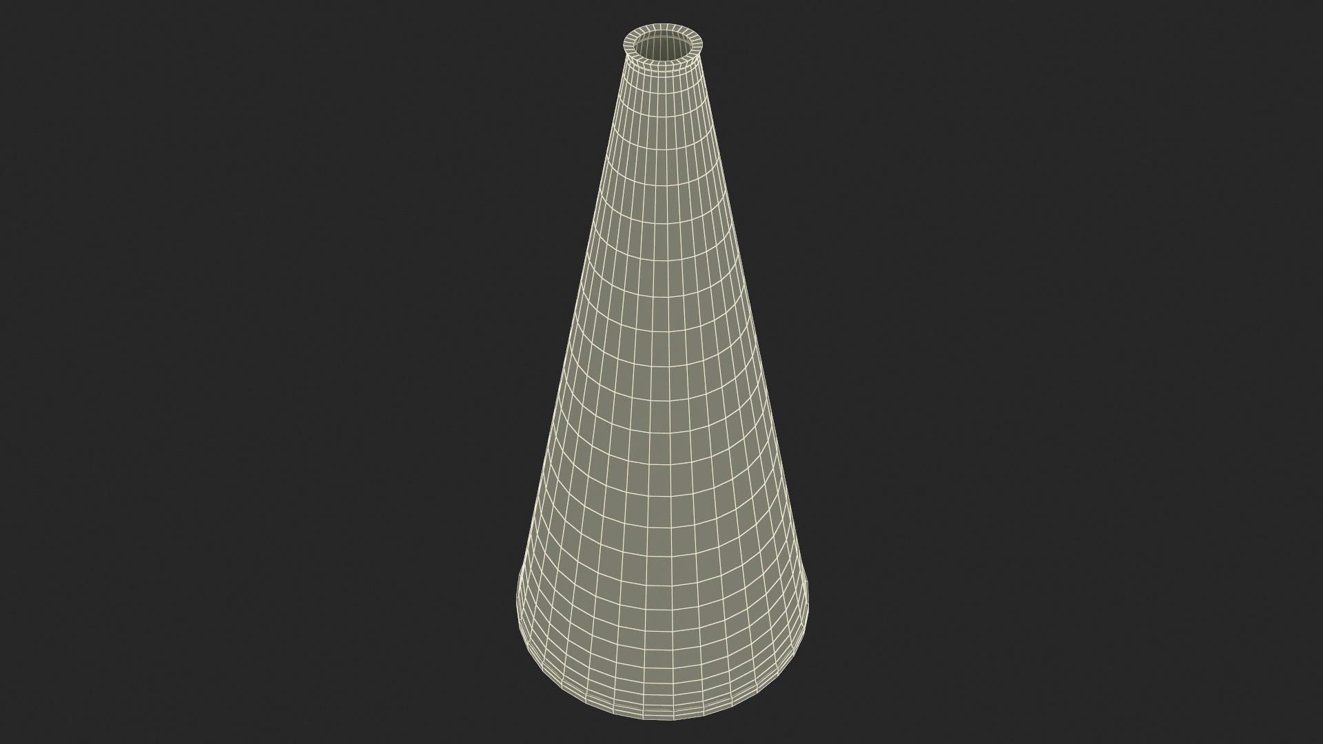 Megaphone Cone Pink 3D model