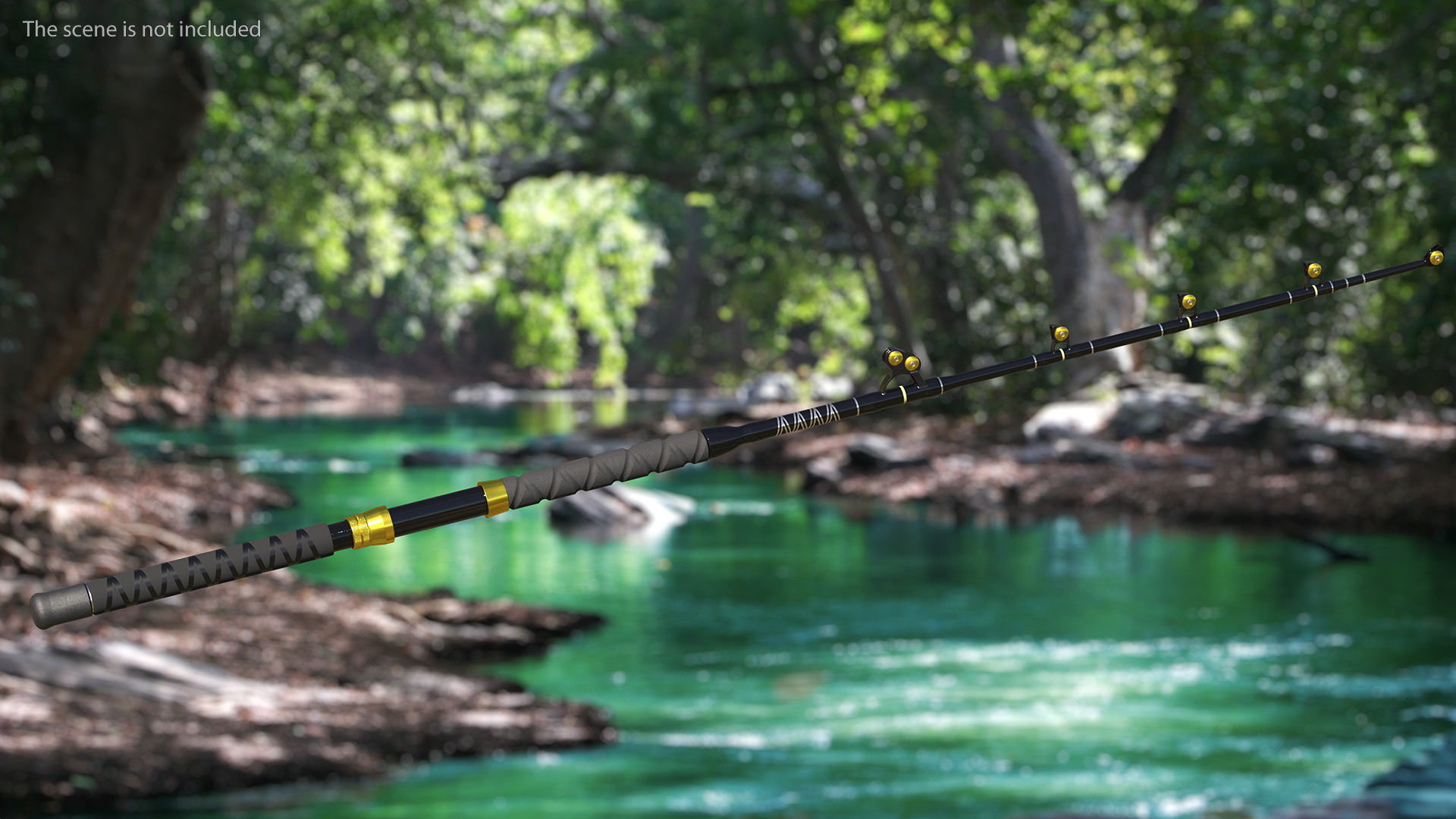 Fishing Rod Blue Marlin Tournament Edition 3D