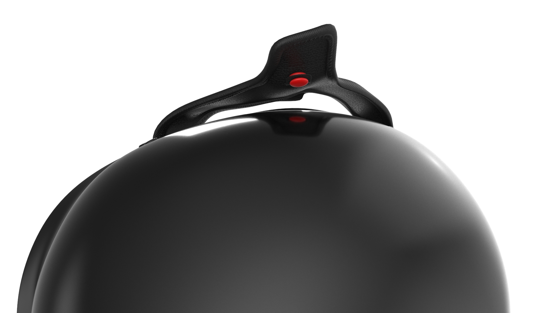 3D Motorcycle Half Helmet Lying model