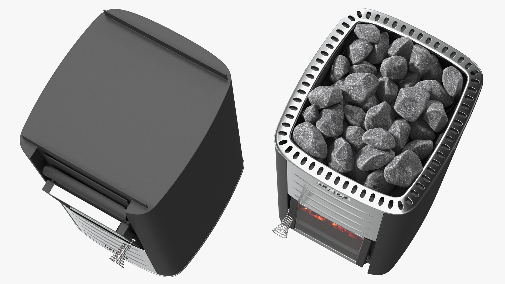 3D Harvia M3 Woodburning Sauna Stove model