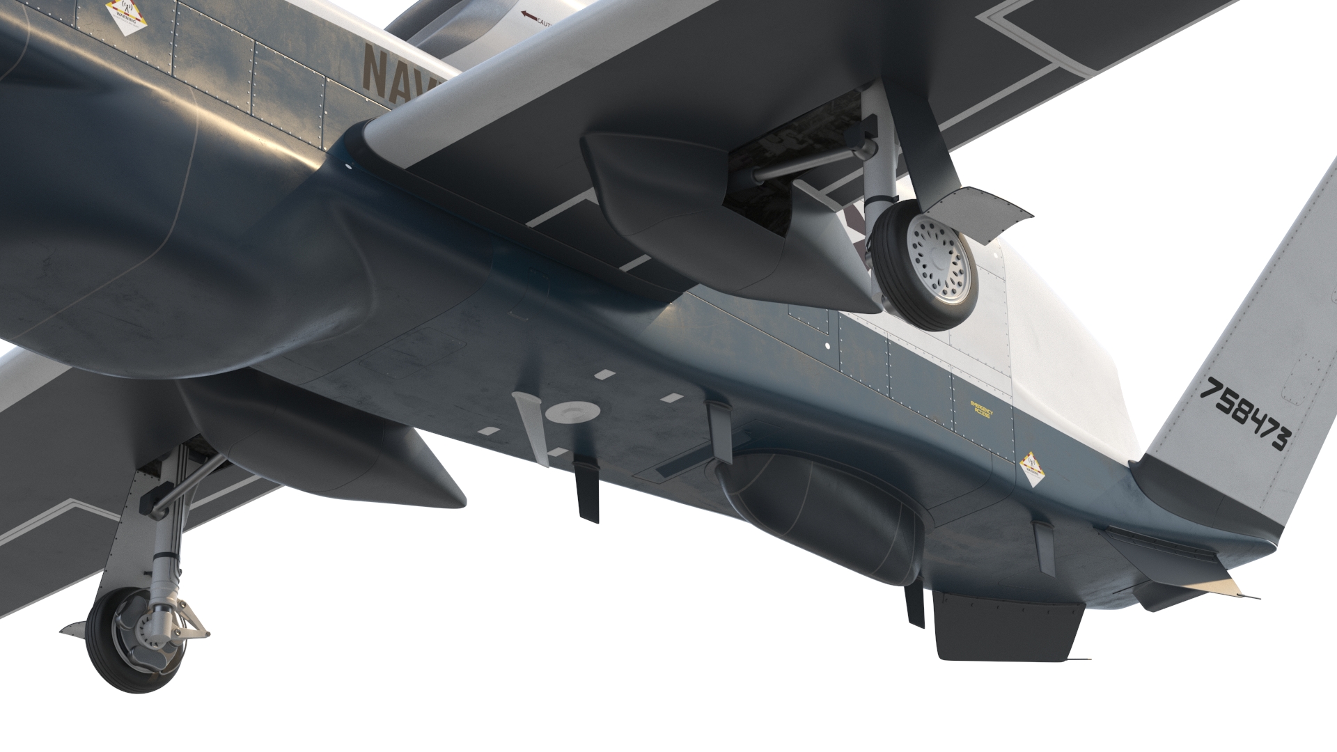 Northrop Grumman MQ-4C Triton 3D model
