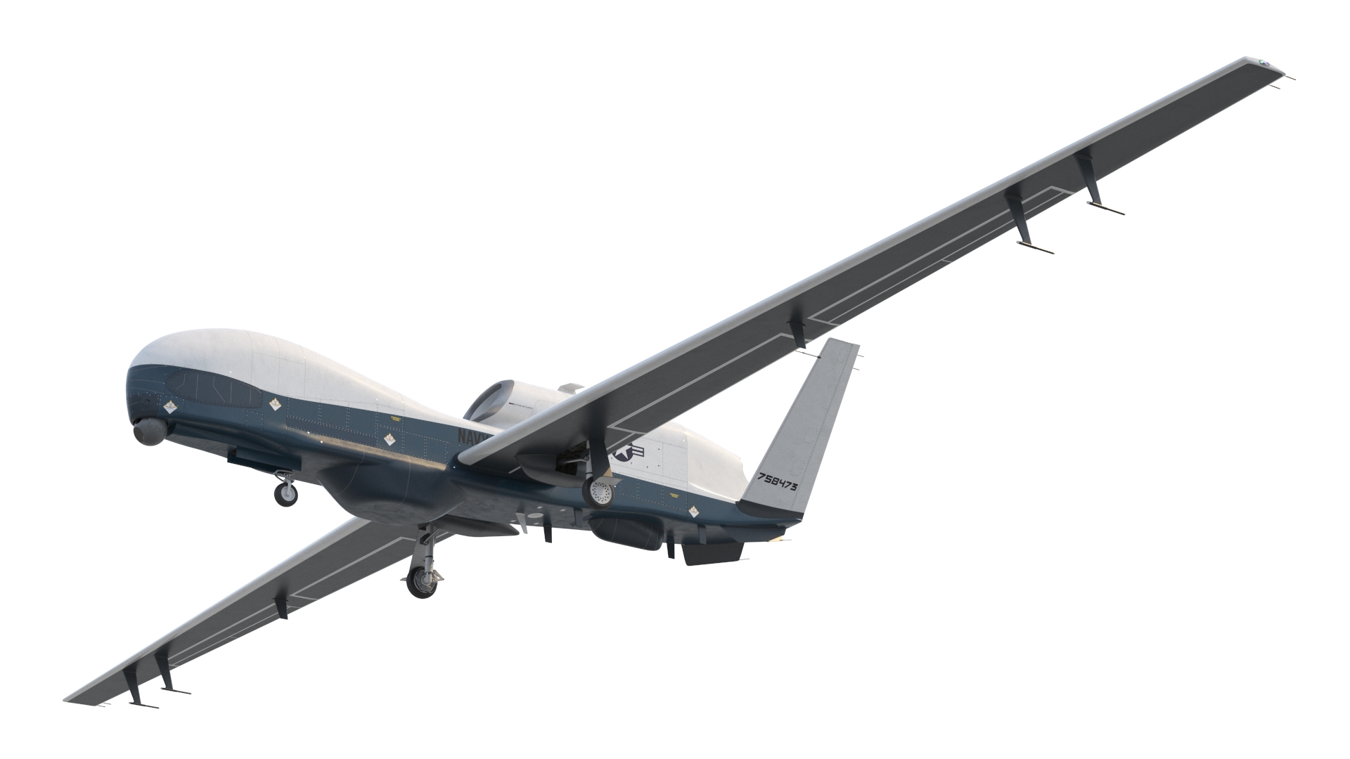 Northrop Grumman MQ-4C Triton 3D model