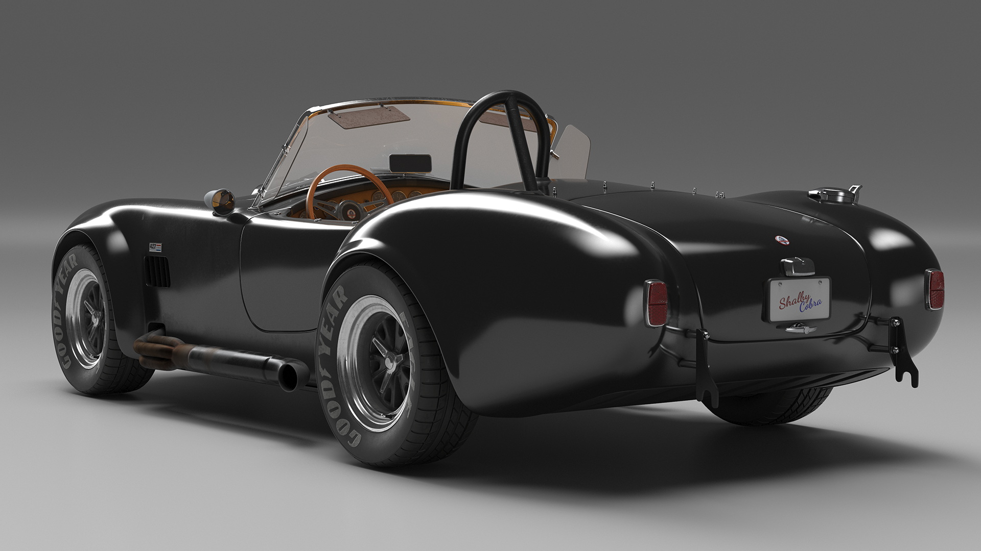 3D Shelby Cobra 1965 Simplified model