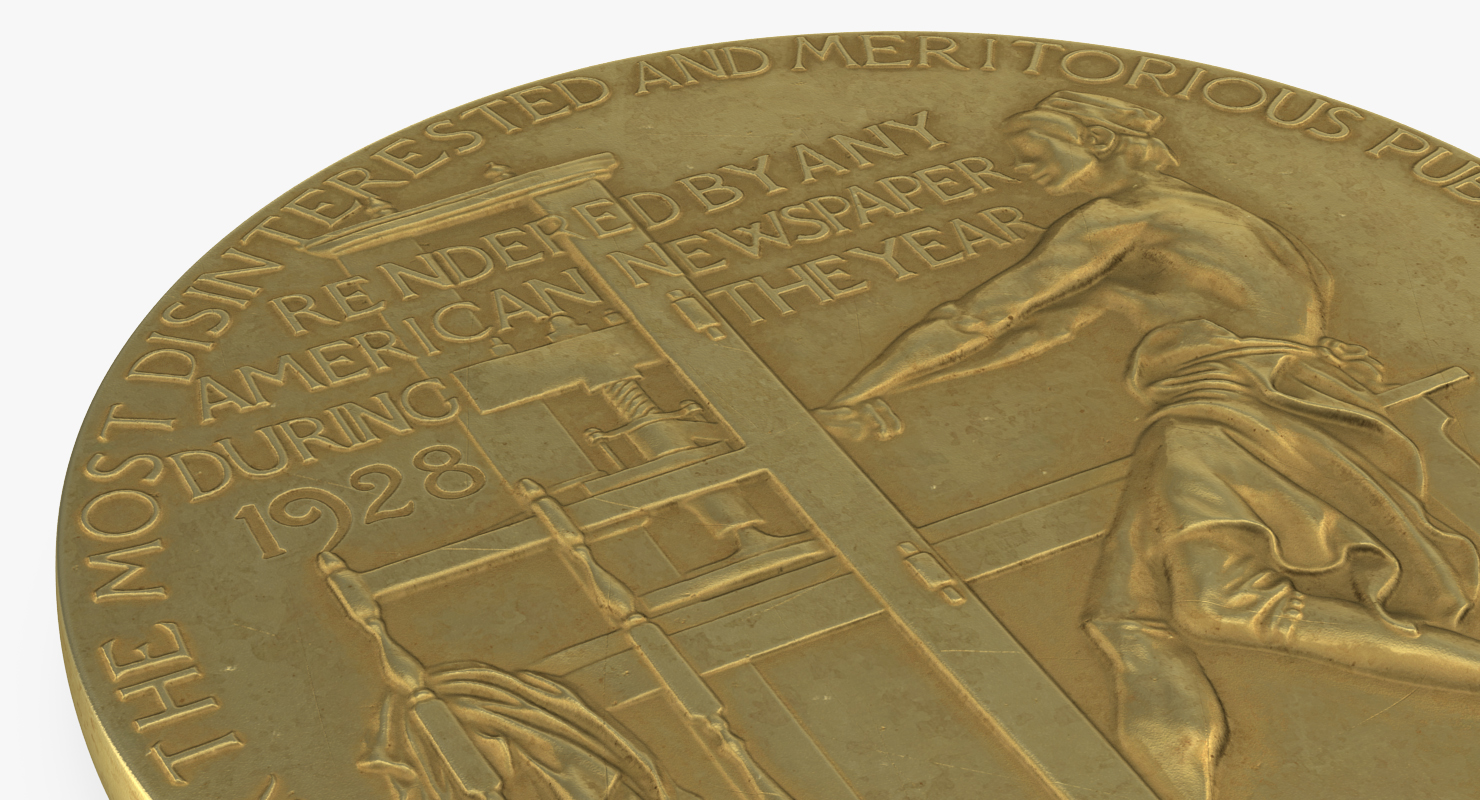 Pulitzer Prize 3D model