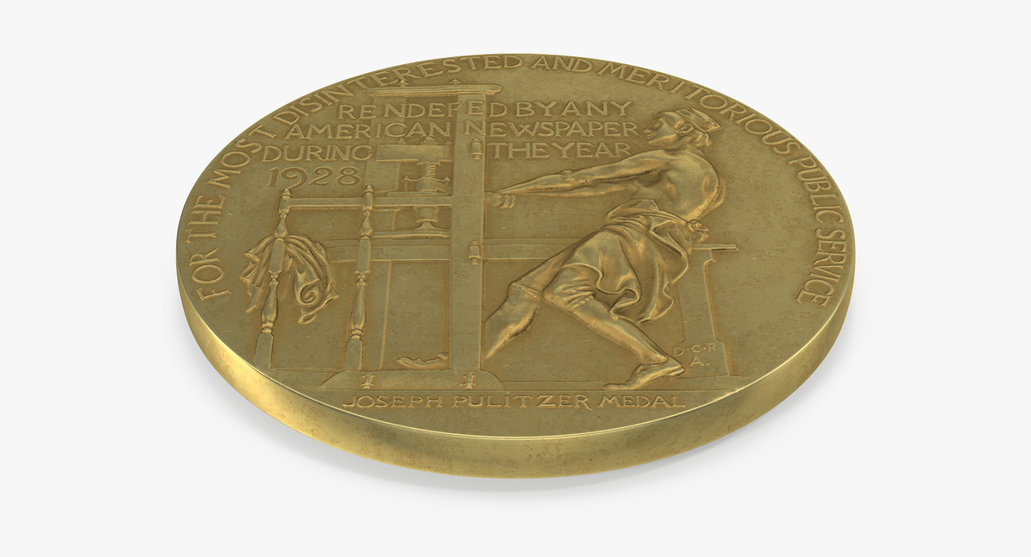 Pulitzer Prize 3D model