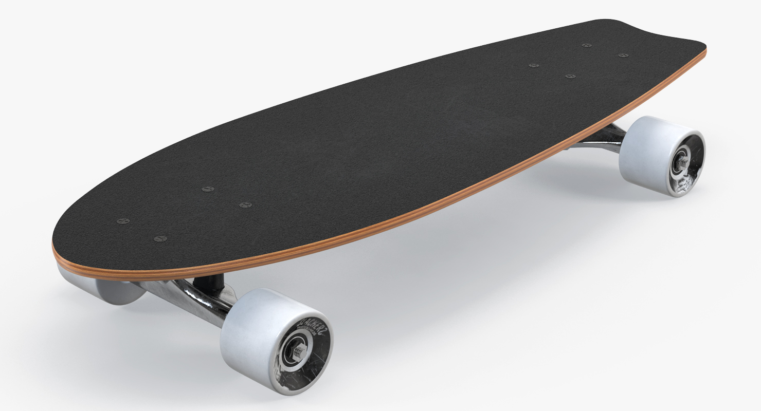 3D Fishtail Cruiser Skateboard Slackers