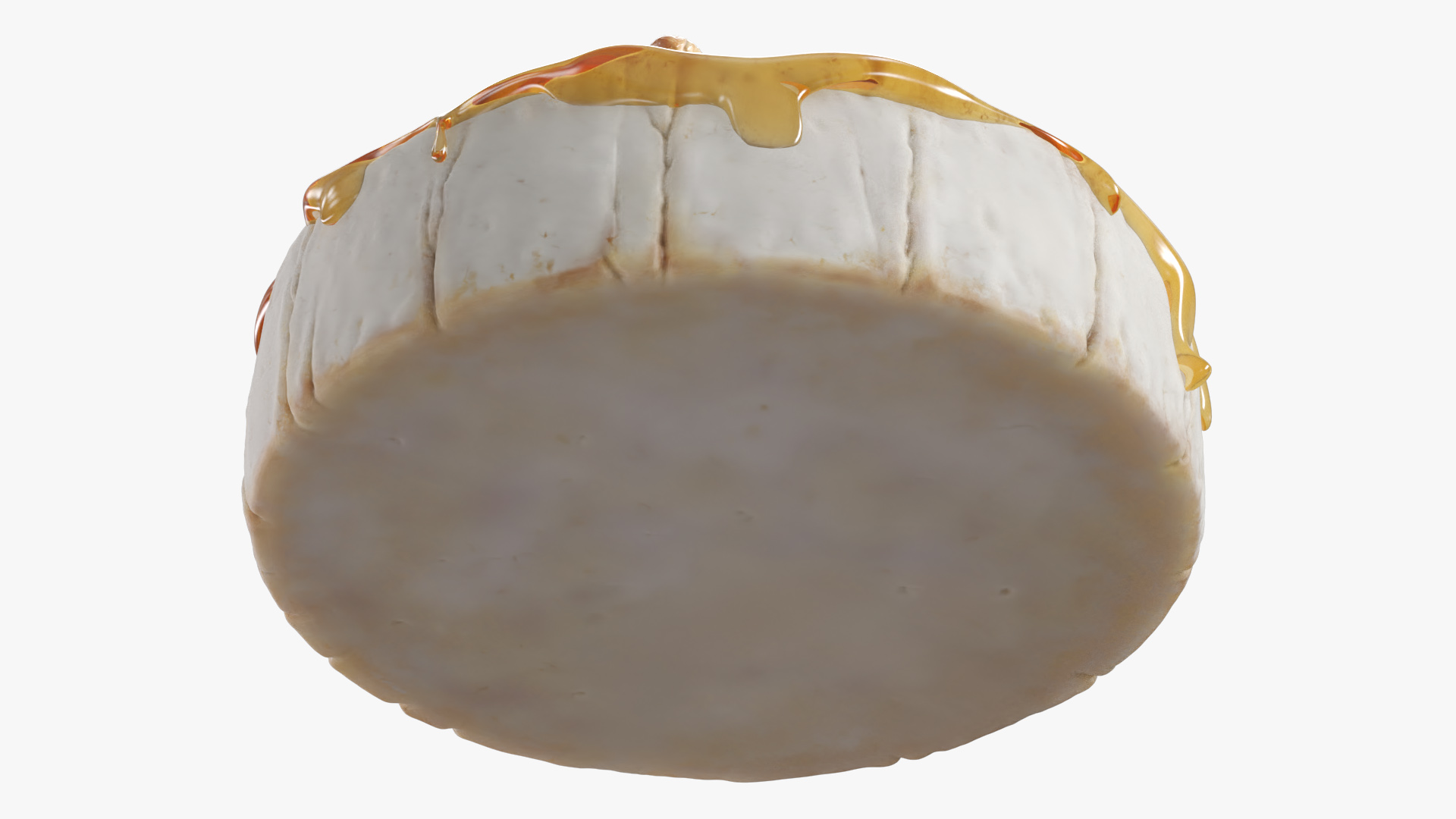 Baked Brie Cheese Wheel with Cashew Nuts and Honey, view 4