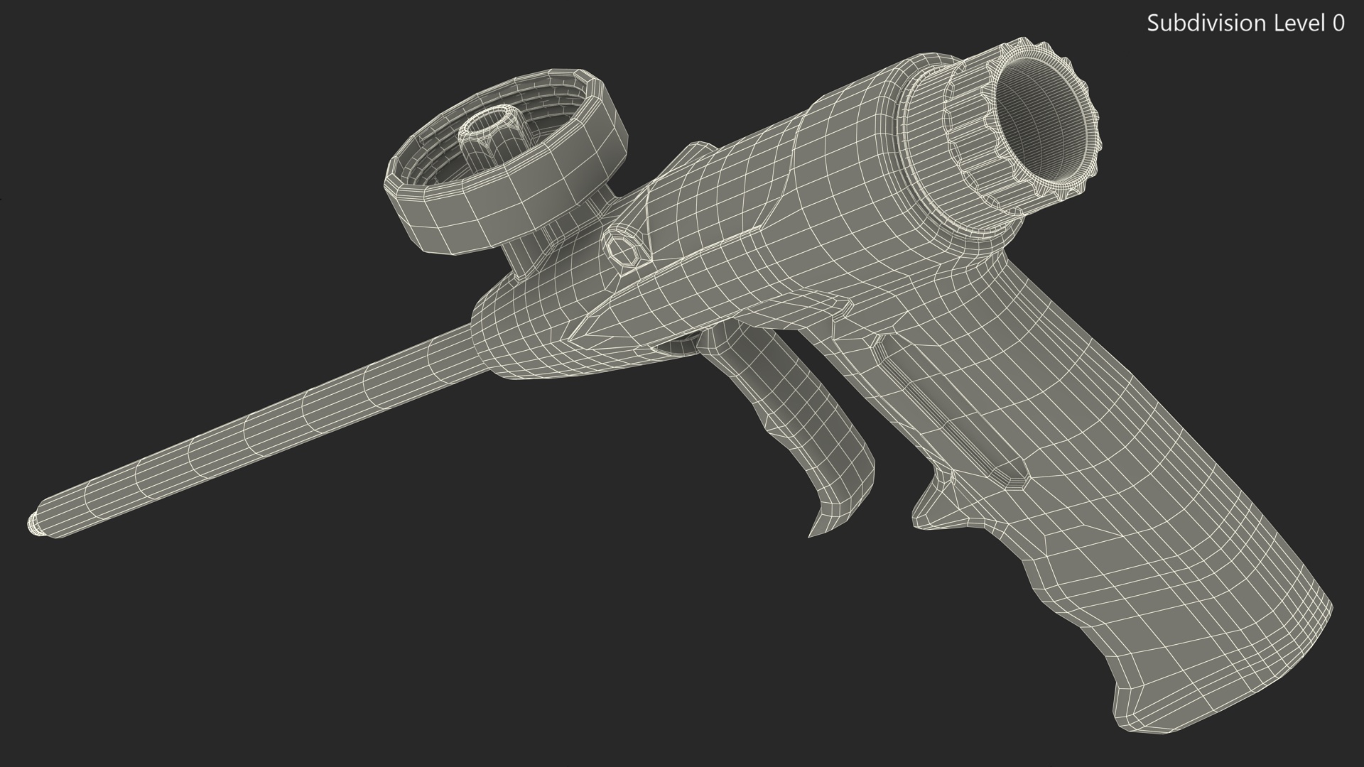 Spray Foam Gun 3D model