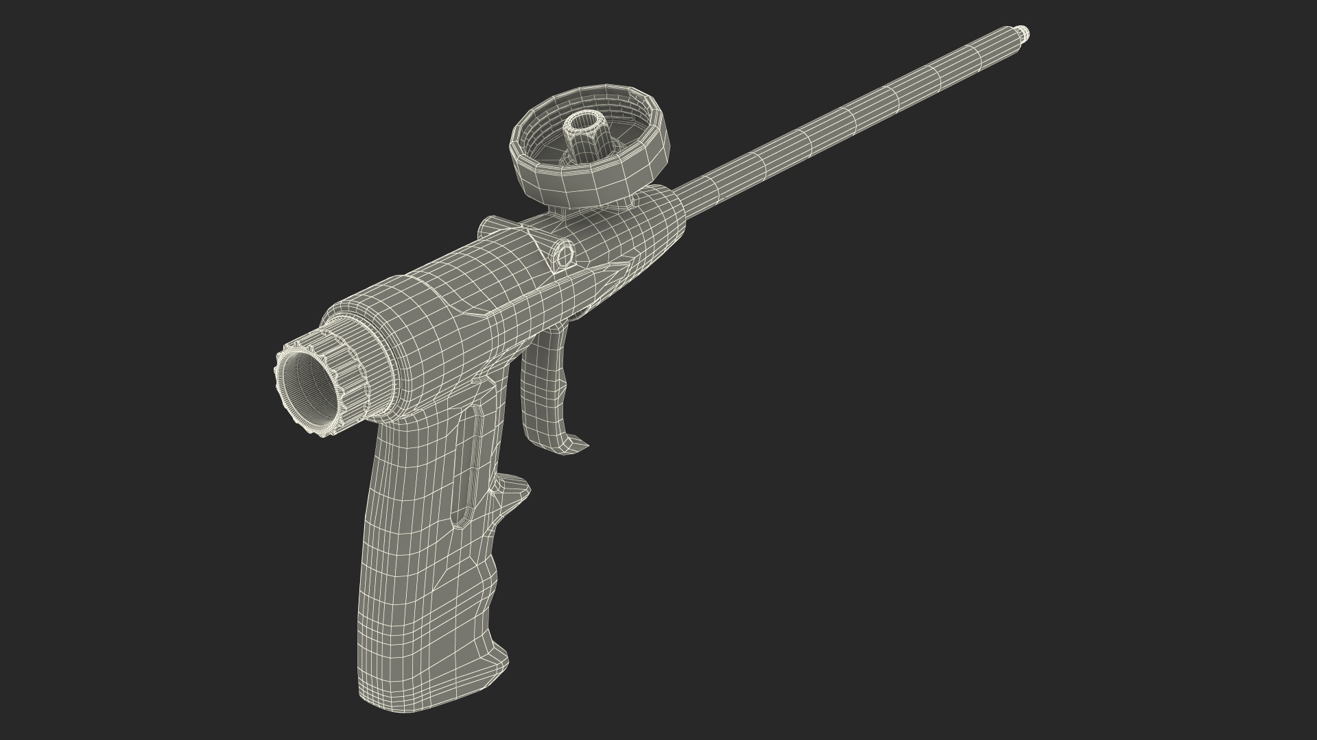 Spray Foam Gun 3D model
