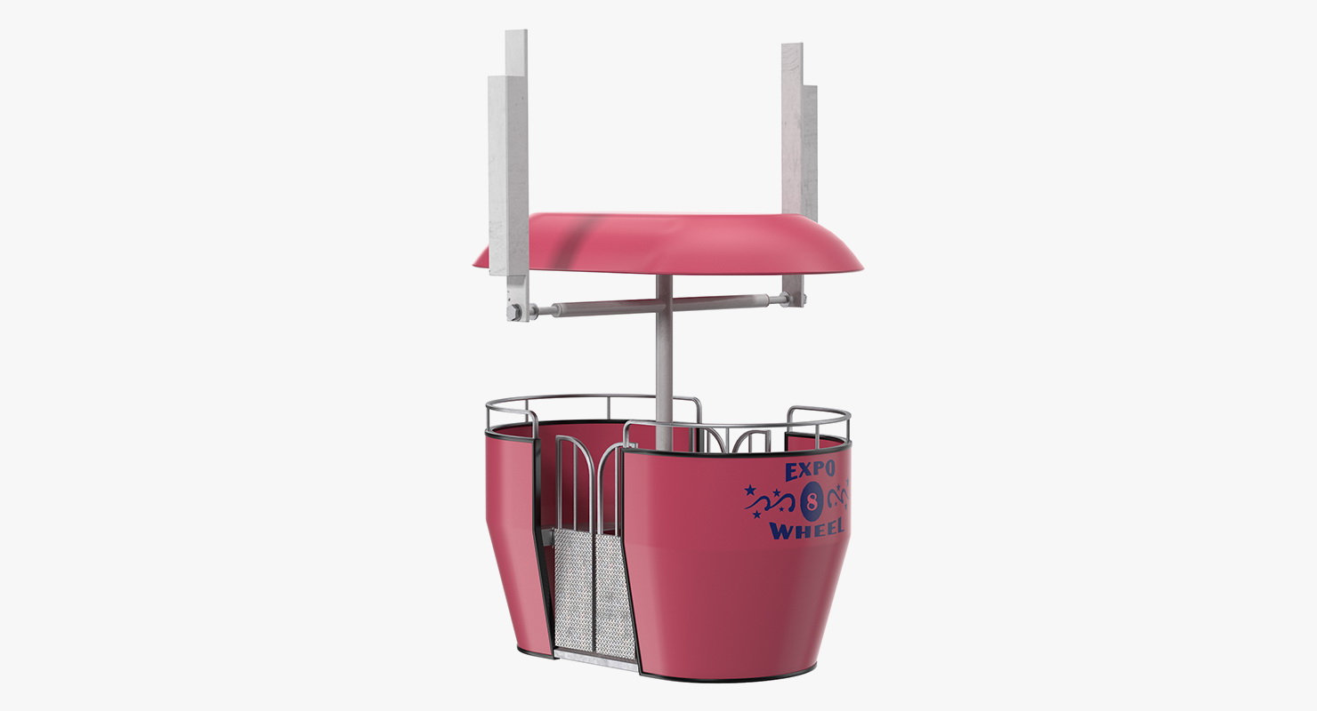 3D Ferris Wheel Cabin model
