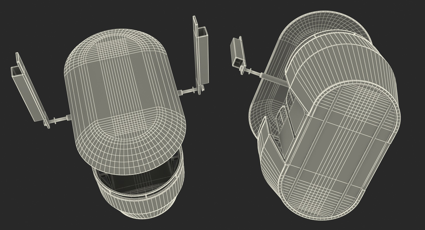 3D Ferris Wheel Cabin model