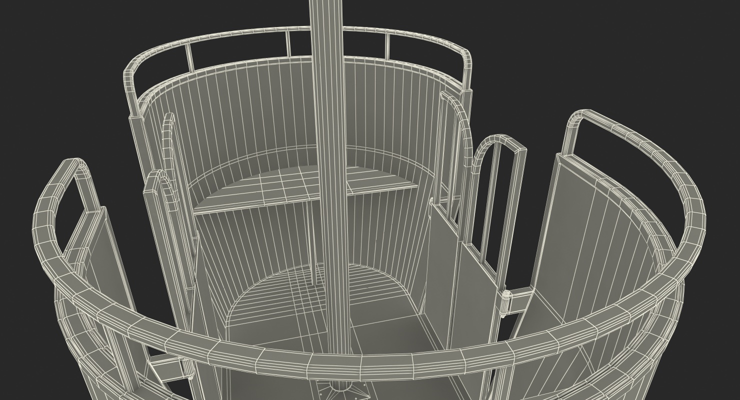 3D Ferris Wheel Cabin model