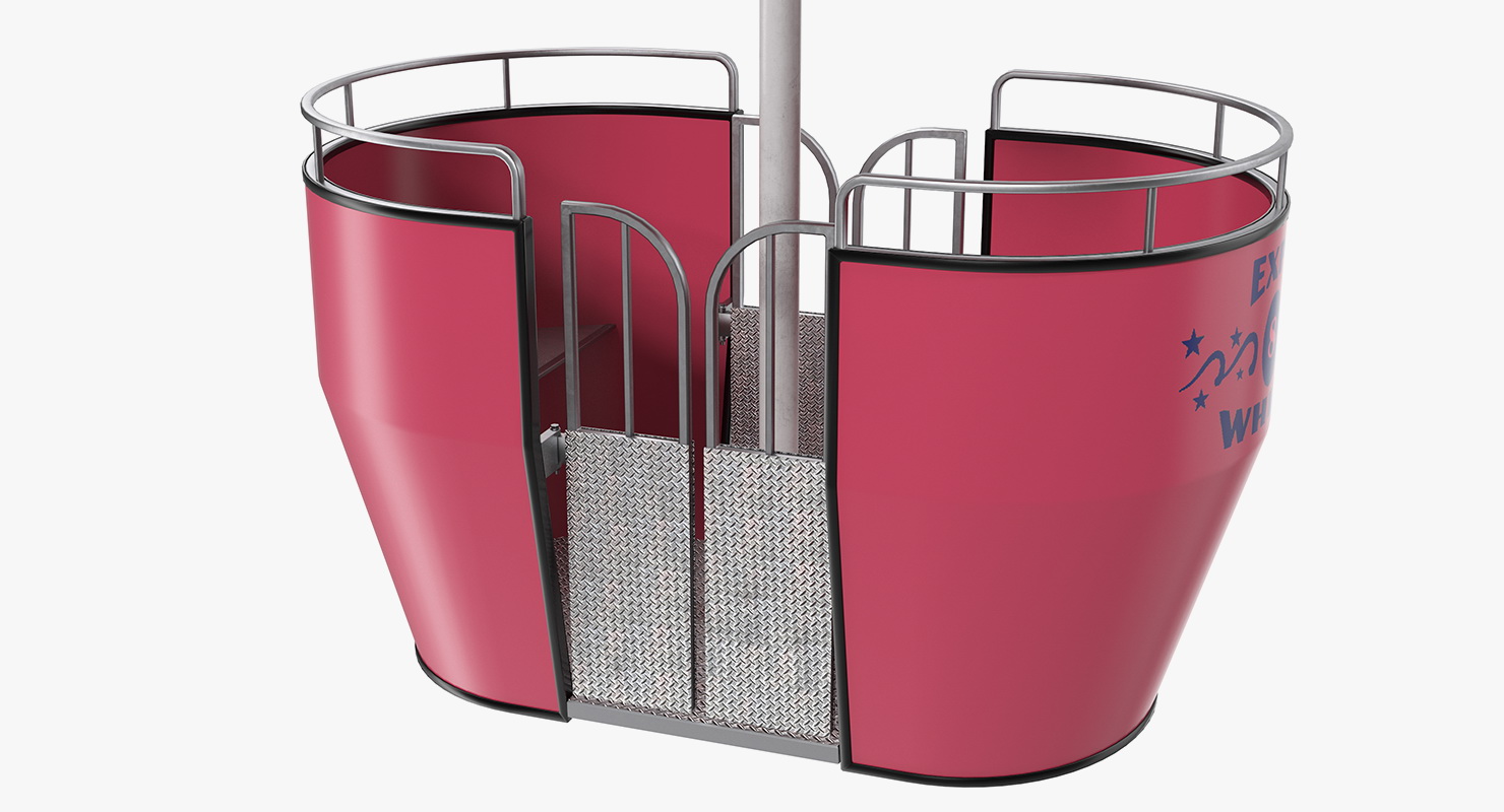 3D Ferris Wheel Cabin model
