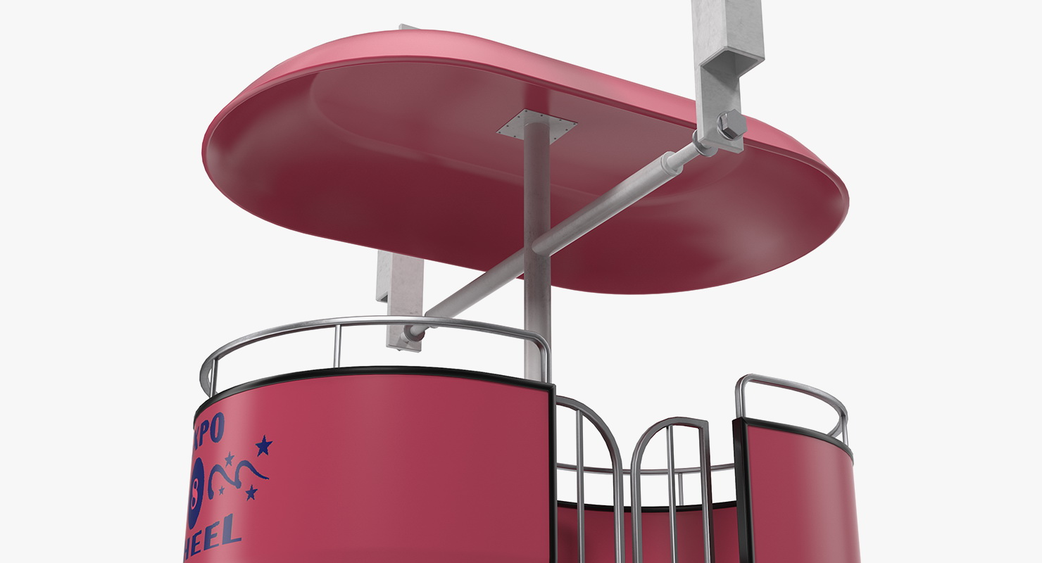 3D Ferris Wheel Cabin model