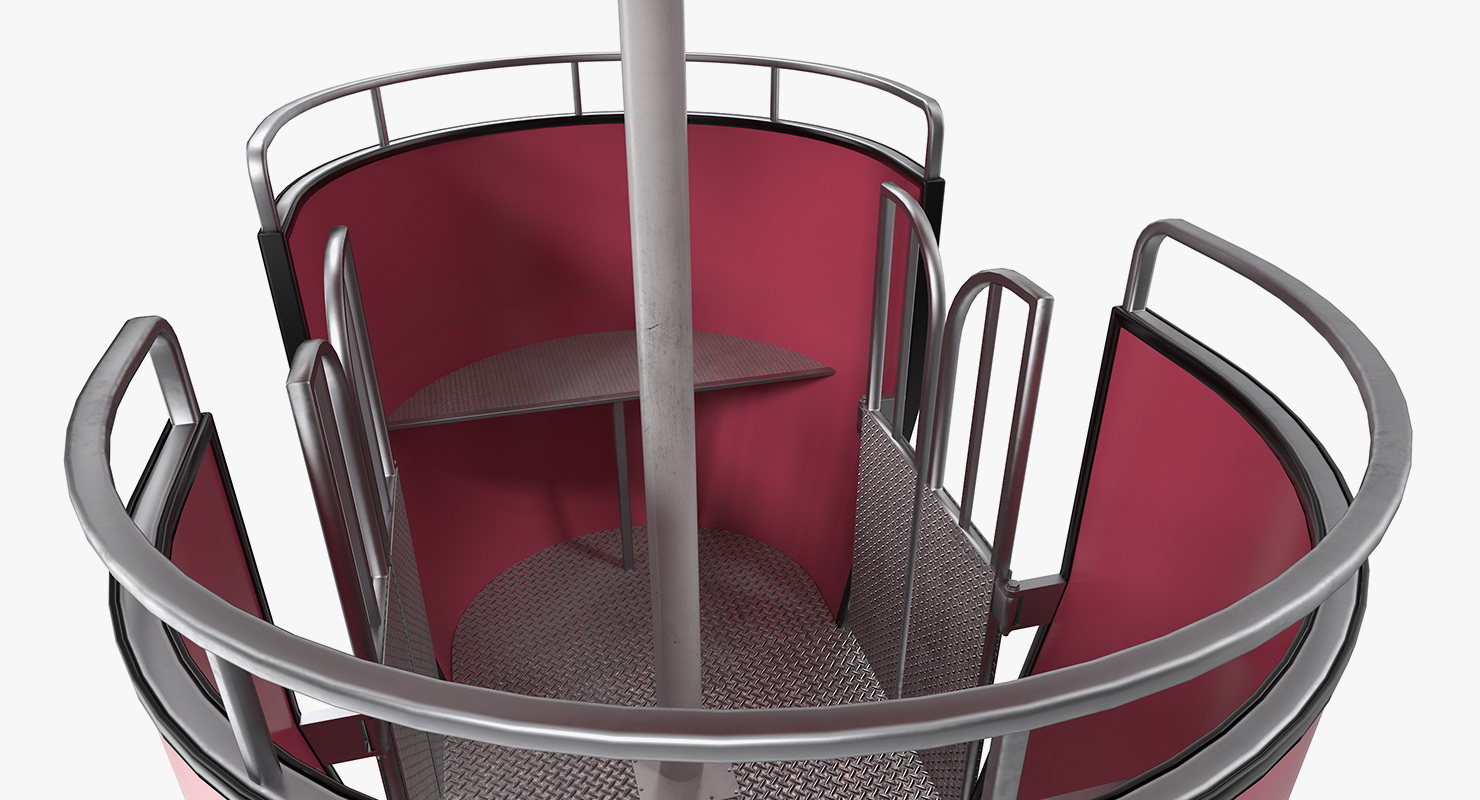 3D Ferris Wheel Cabin model
