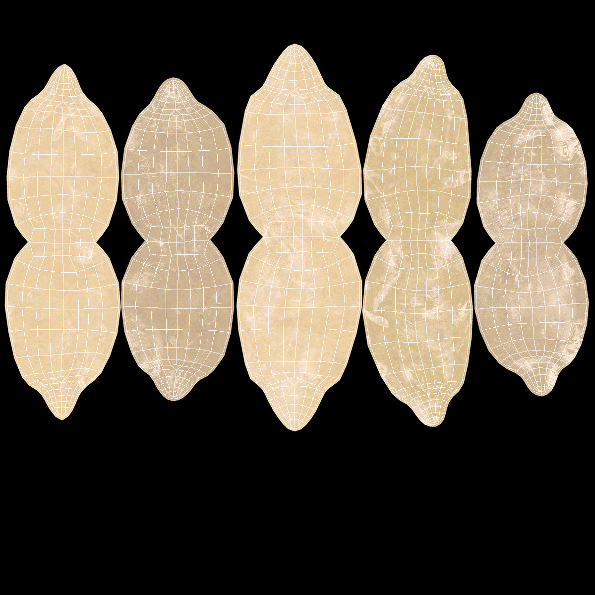 3D model Full Bowl of Peeled Sunflower Seeds