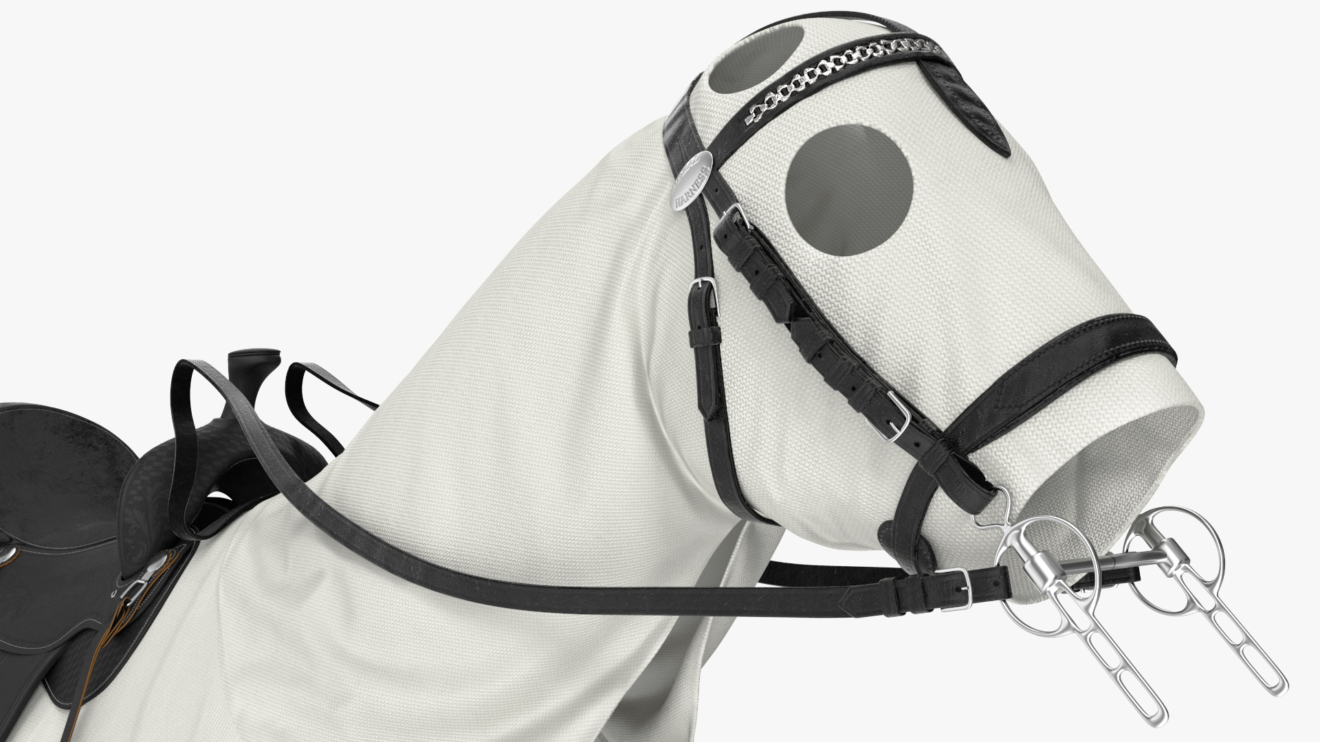 3D model Crusader Horse Armor