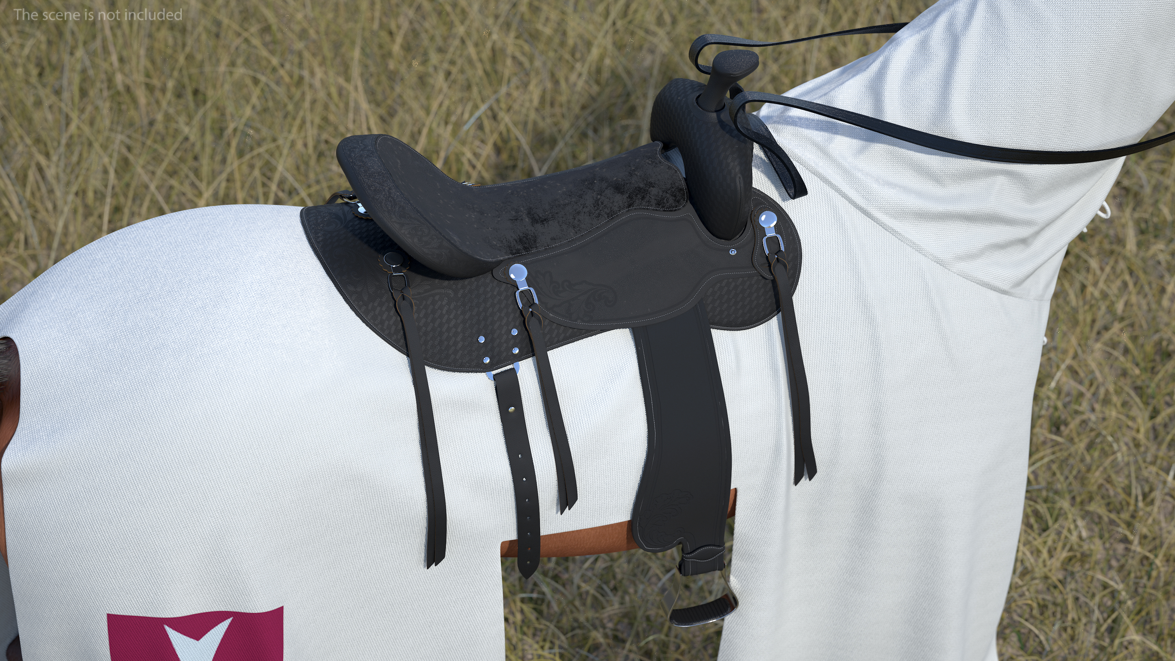 3D model Crusader Horse Armor