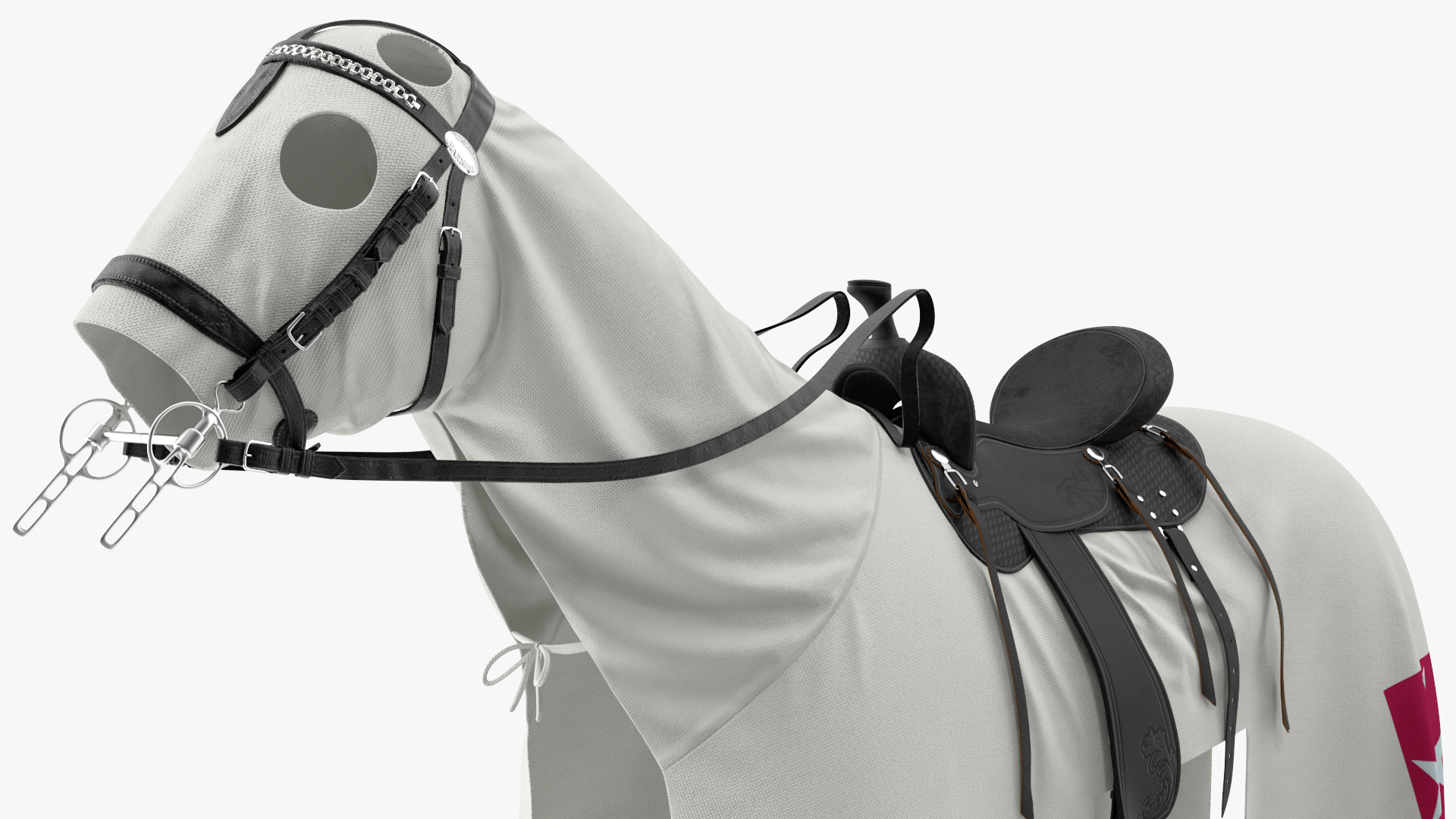 3D model Crusader Horse Armor
