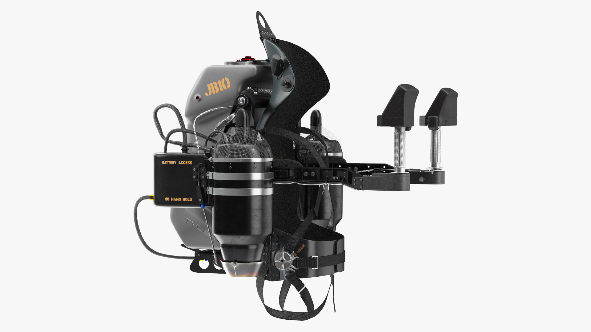 3D JetPack JB-10 model