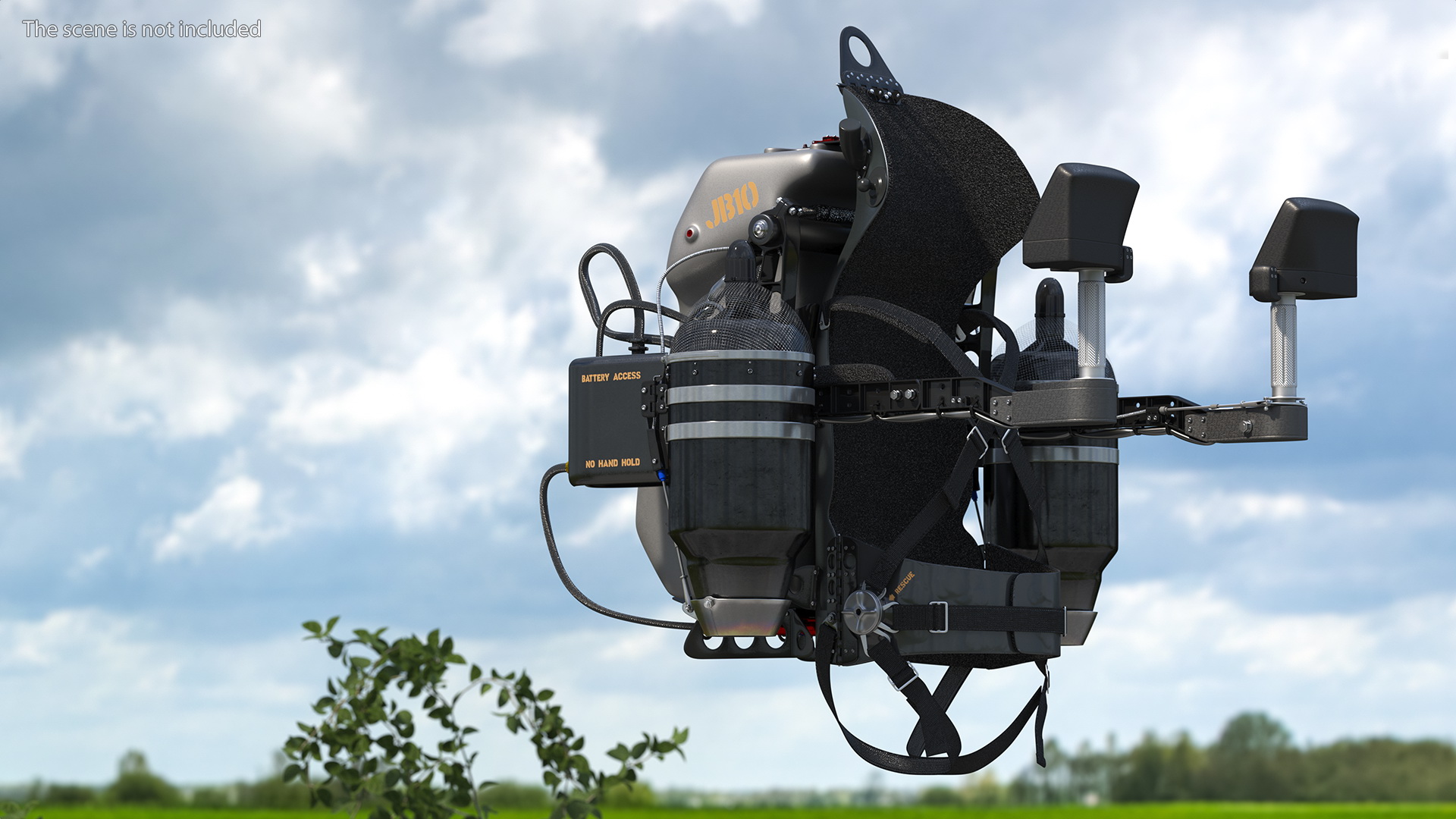 3D JetPack JB-10 model