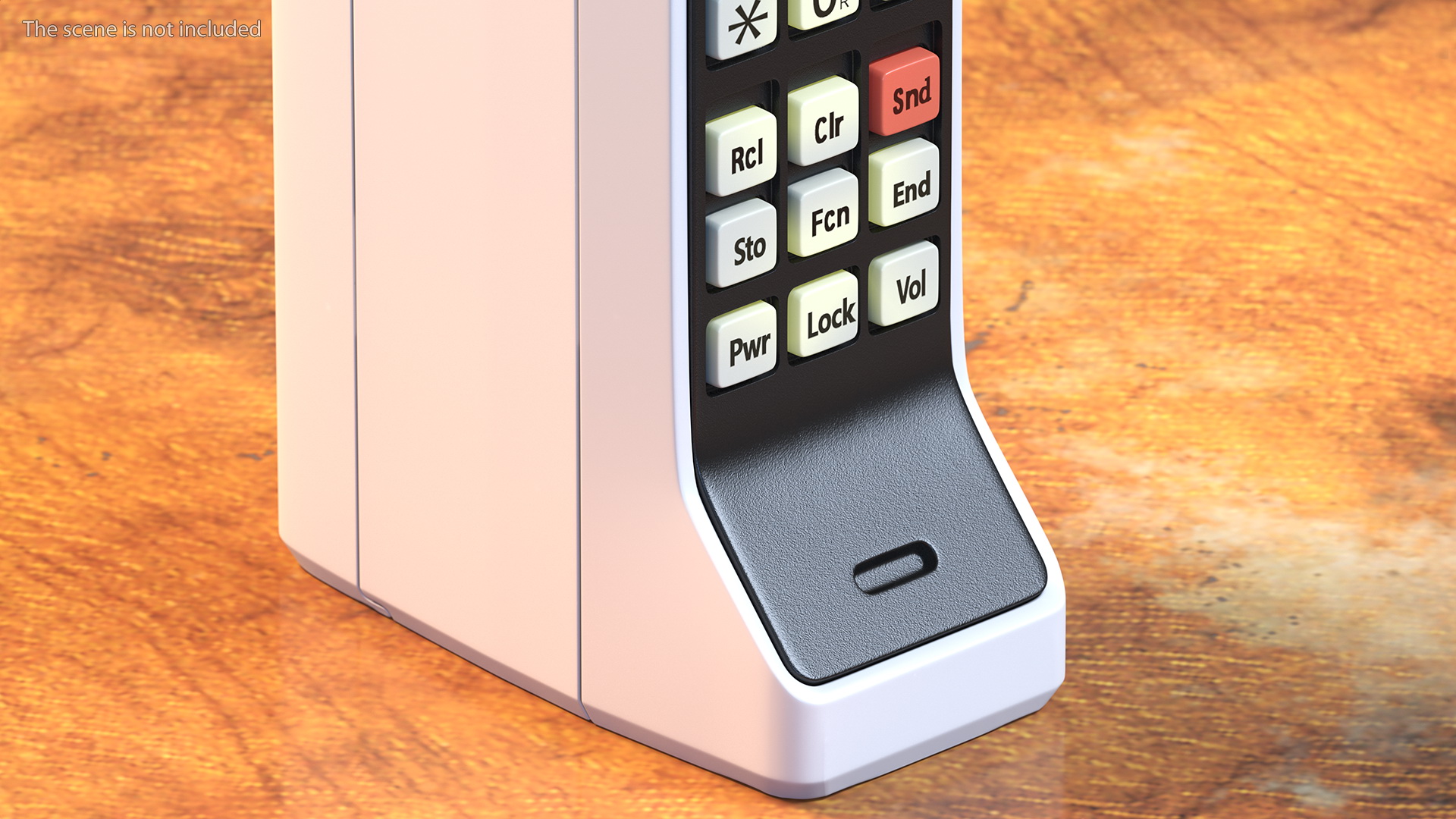 Vintage 1G Brick Cell Phone 3D
