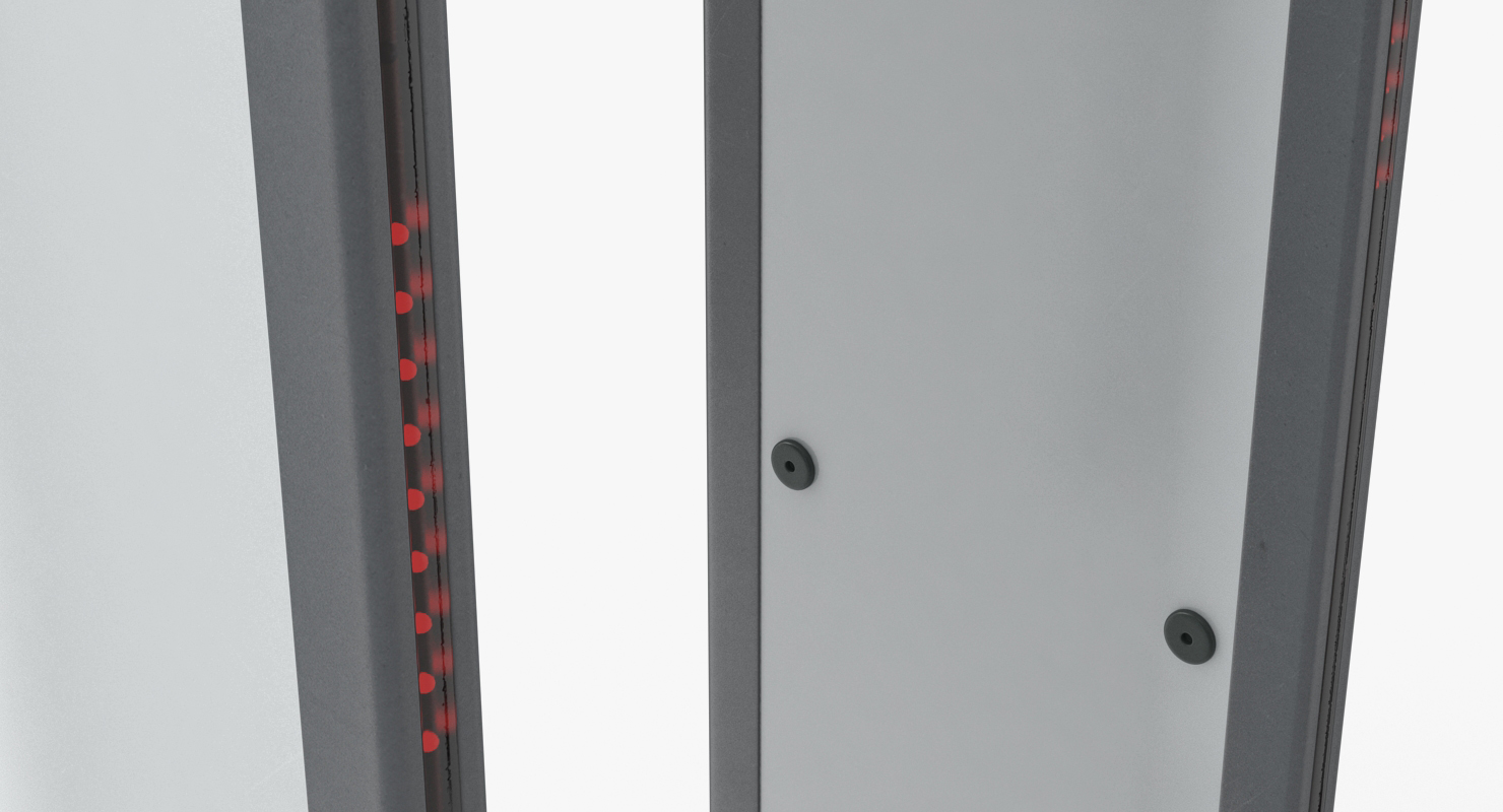 3D model Multizone Door Frame Metal Detector