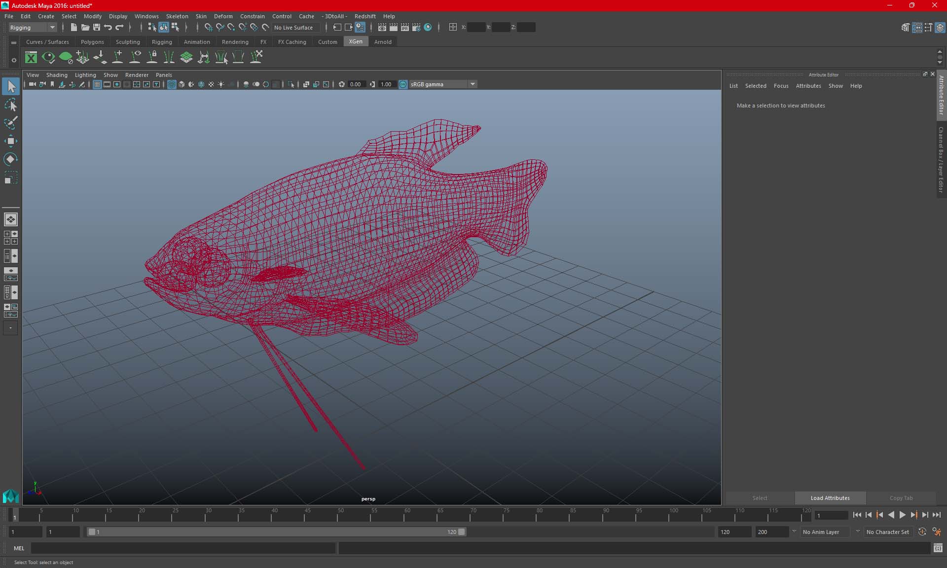 Trichopodus Trichopterus 3D model