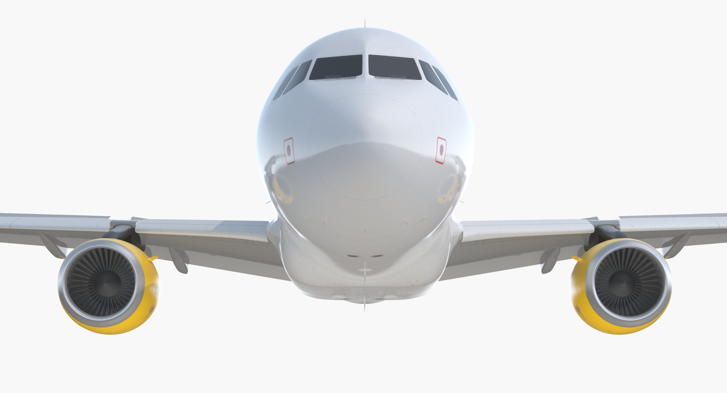3D model Airbus A320 Vueling Airlines Rigged