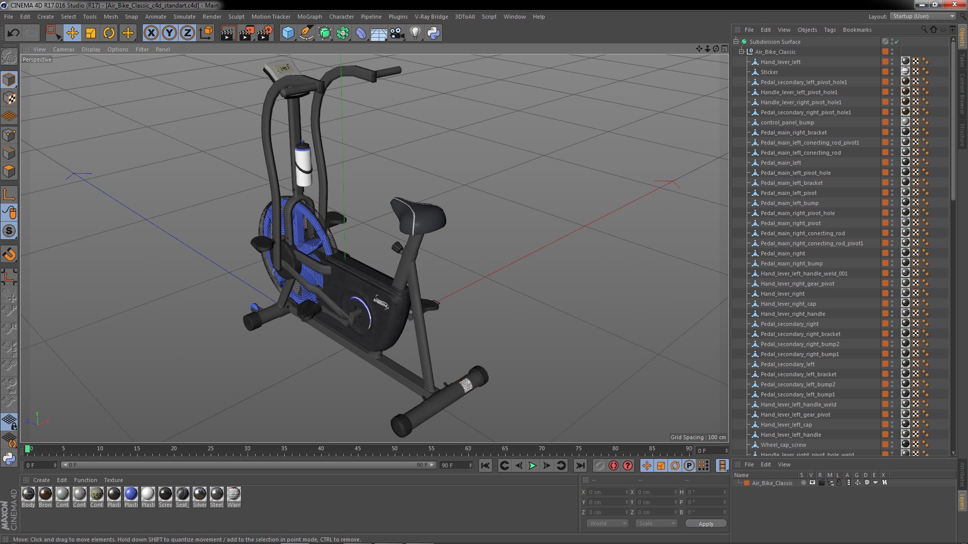 3D Air Bike Classic
