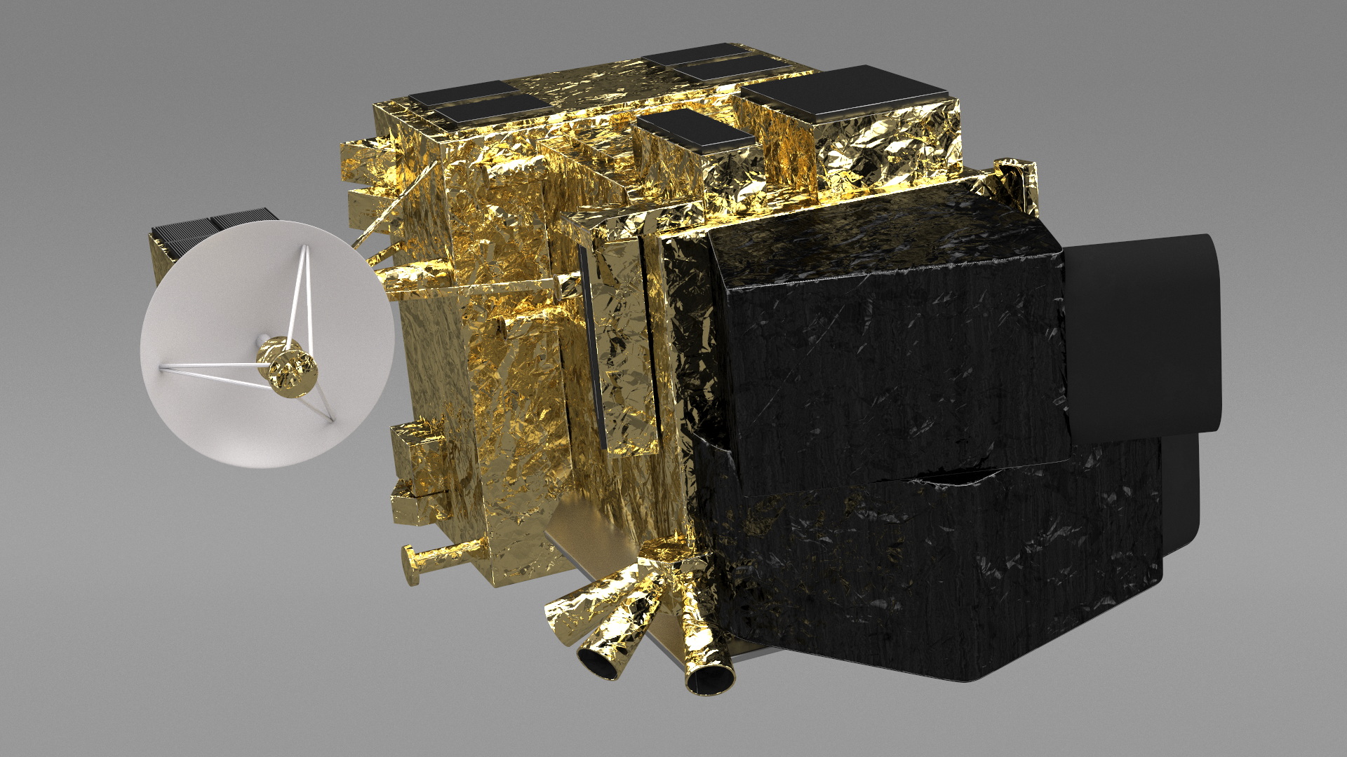 Sputnik Main Body 3D