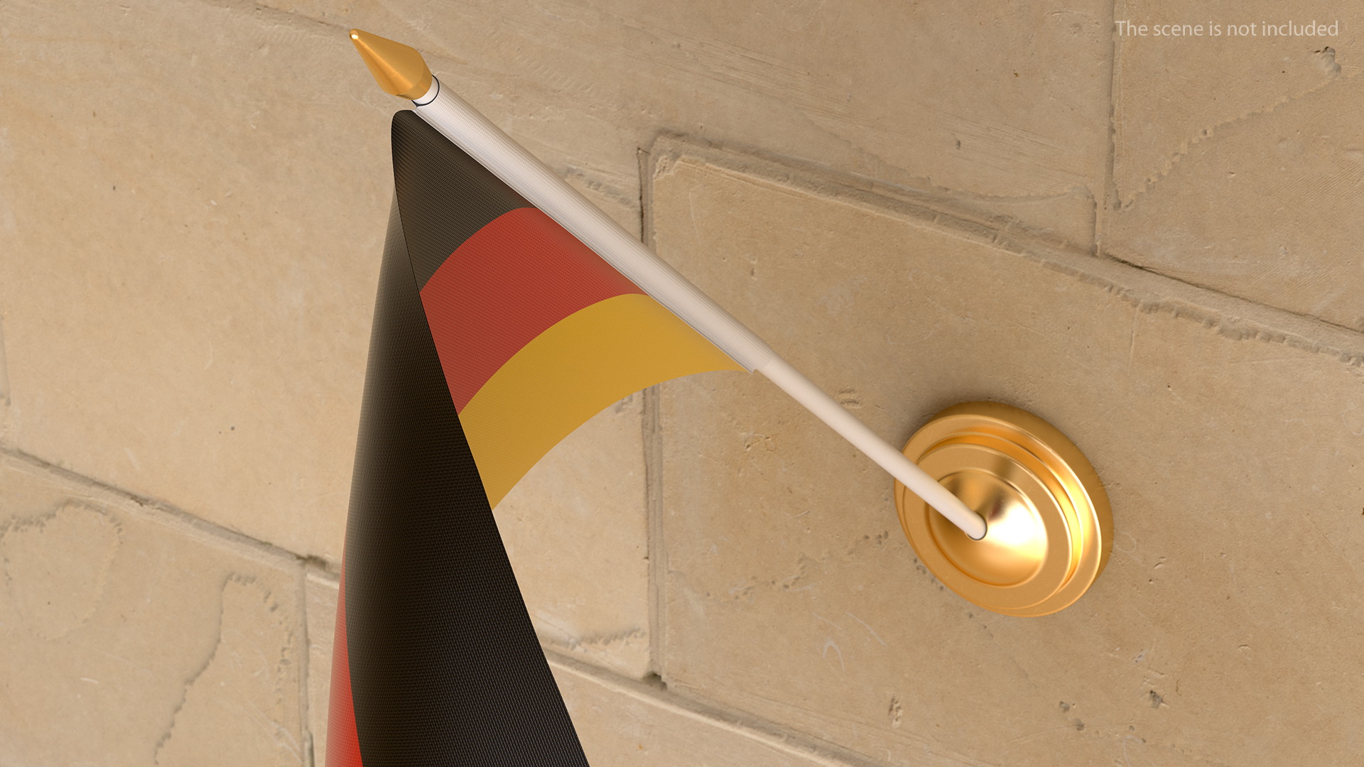 Wall Flag Germany 3D